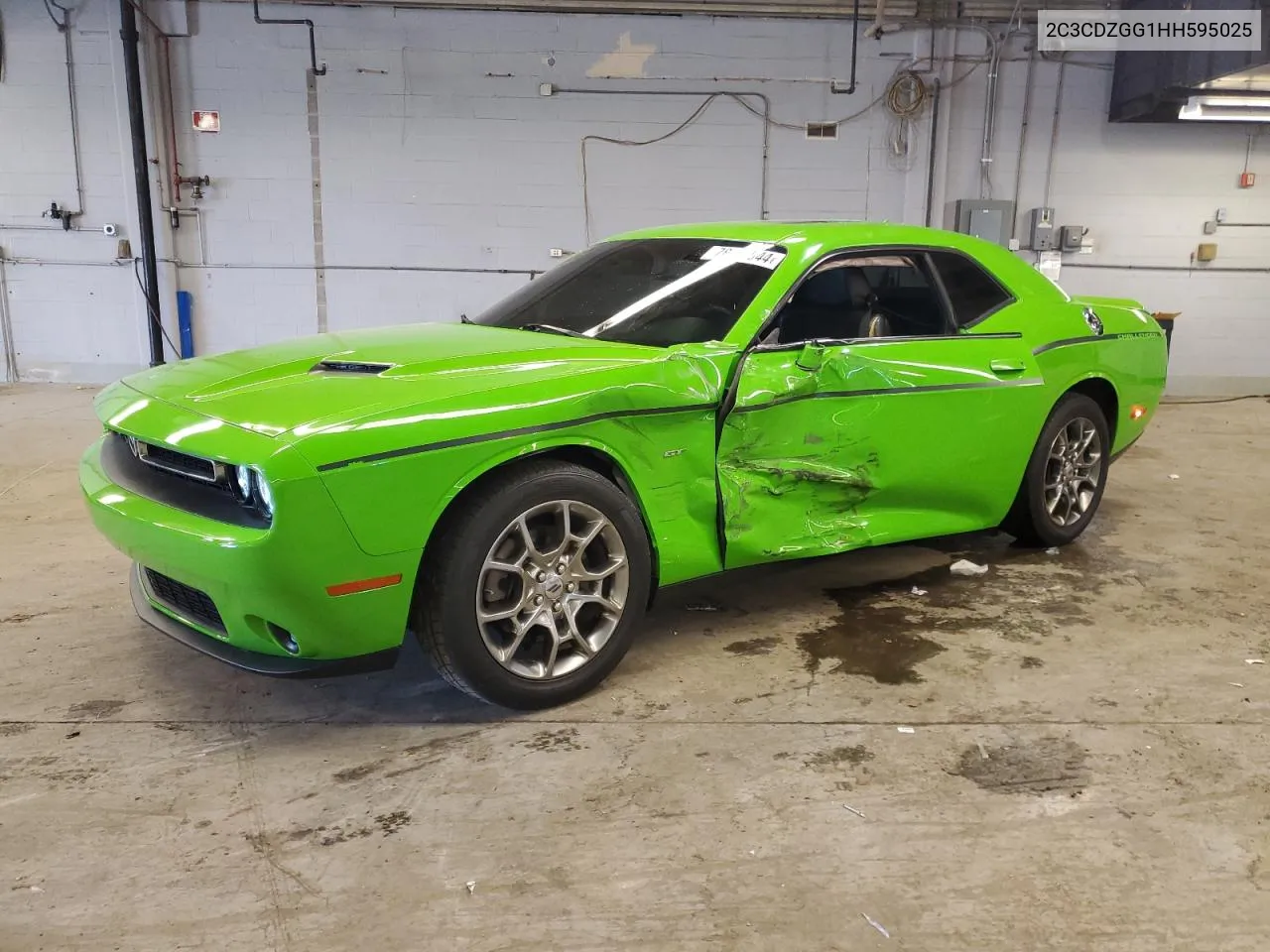 2017 Dodge Challenger Gt VIN: 2C3CDZGG1HH595025 Lot: 78163544