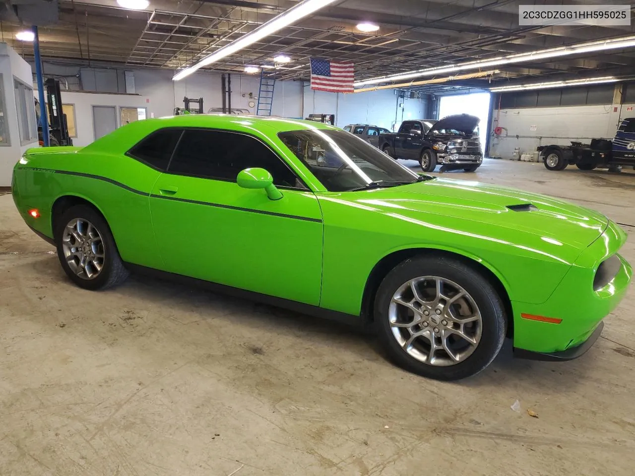 2017 Dodge Challenger Gt VIN: 2C3CDZGG1HH595025 Lot: 78163544