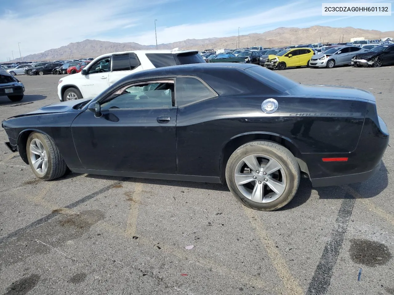 2017 Dodge Challenger Sxt VIN: 2C3CDZAG0HH601132 Lot: 78554244