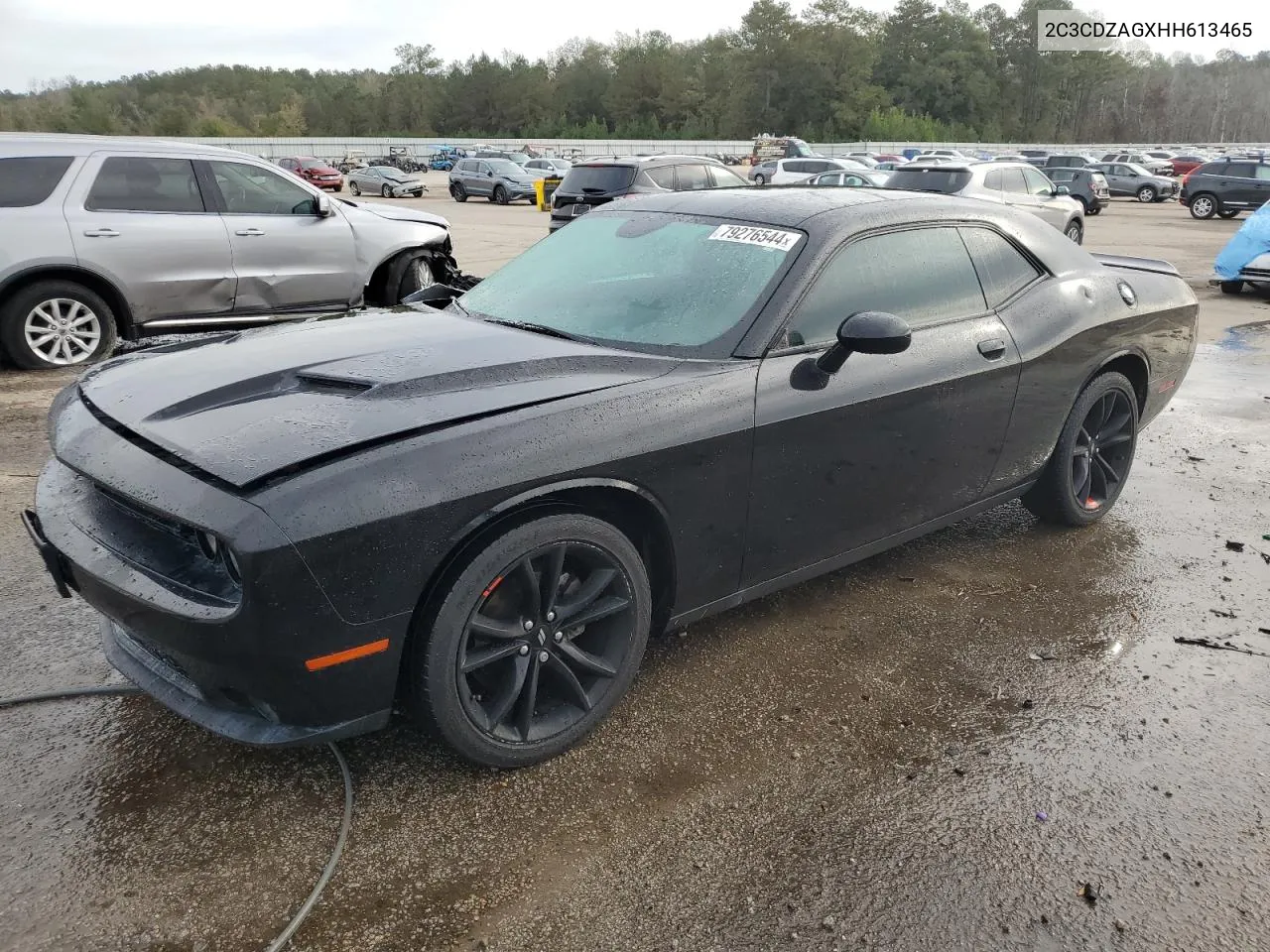 2017 Dodge Challenger Sxt VIN: 2C3CDZAGXHH613465 Lot: 79276544