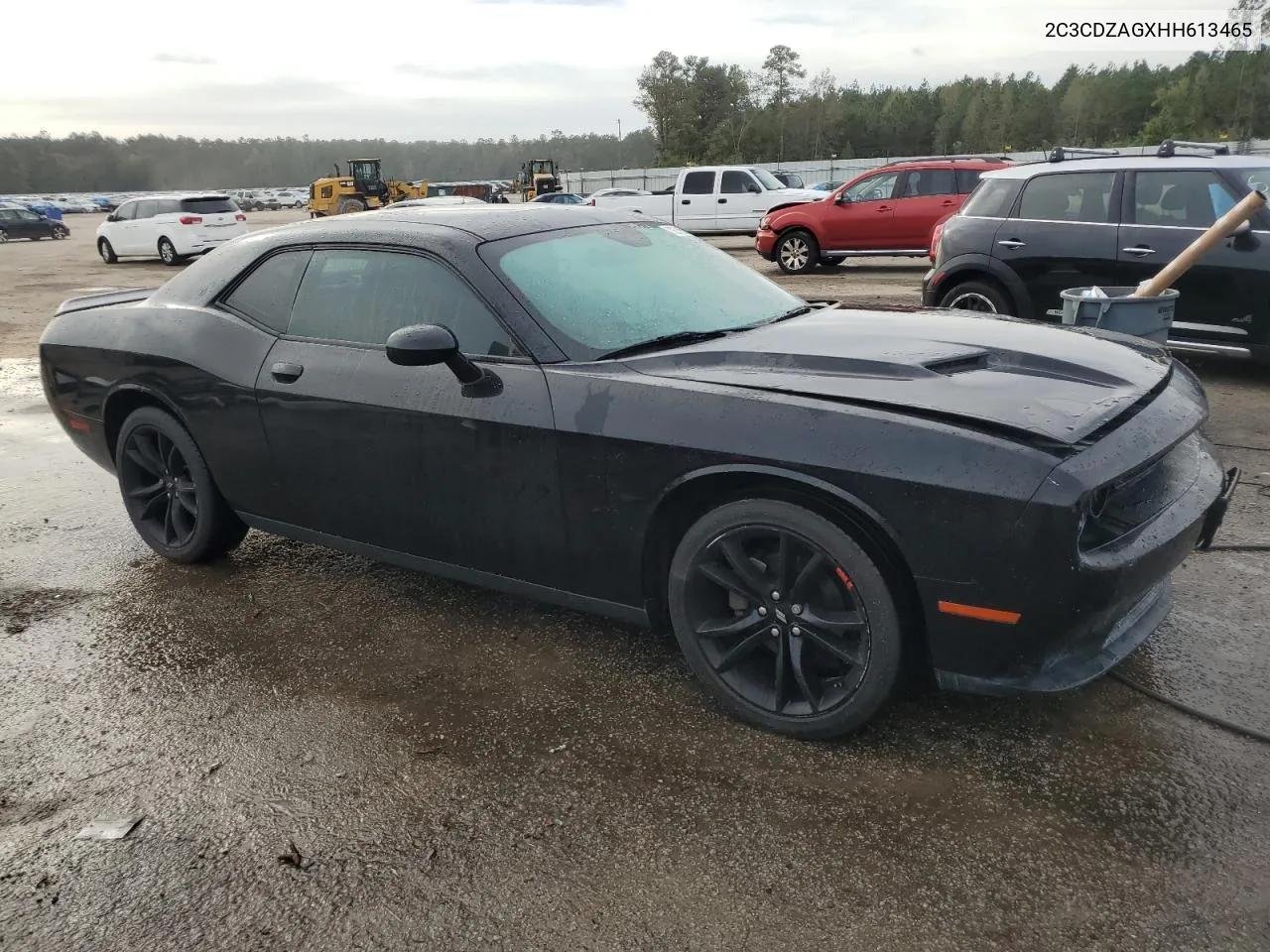 2017 Dodge Challenger Sxt VIN: 2C3CDZAGXHH613465 Lot: 79276544