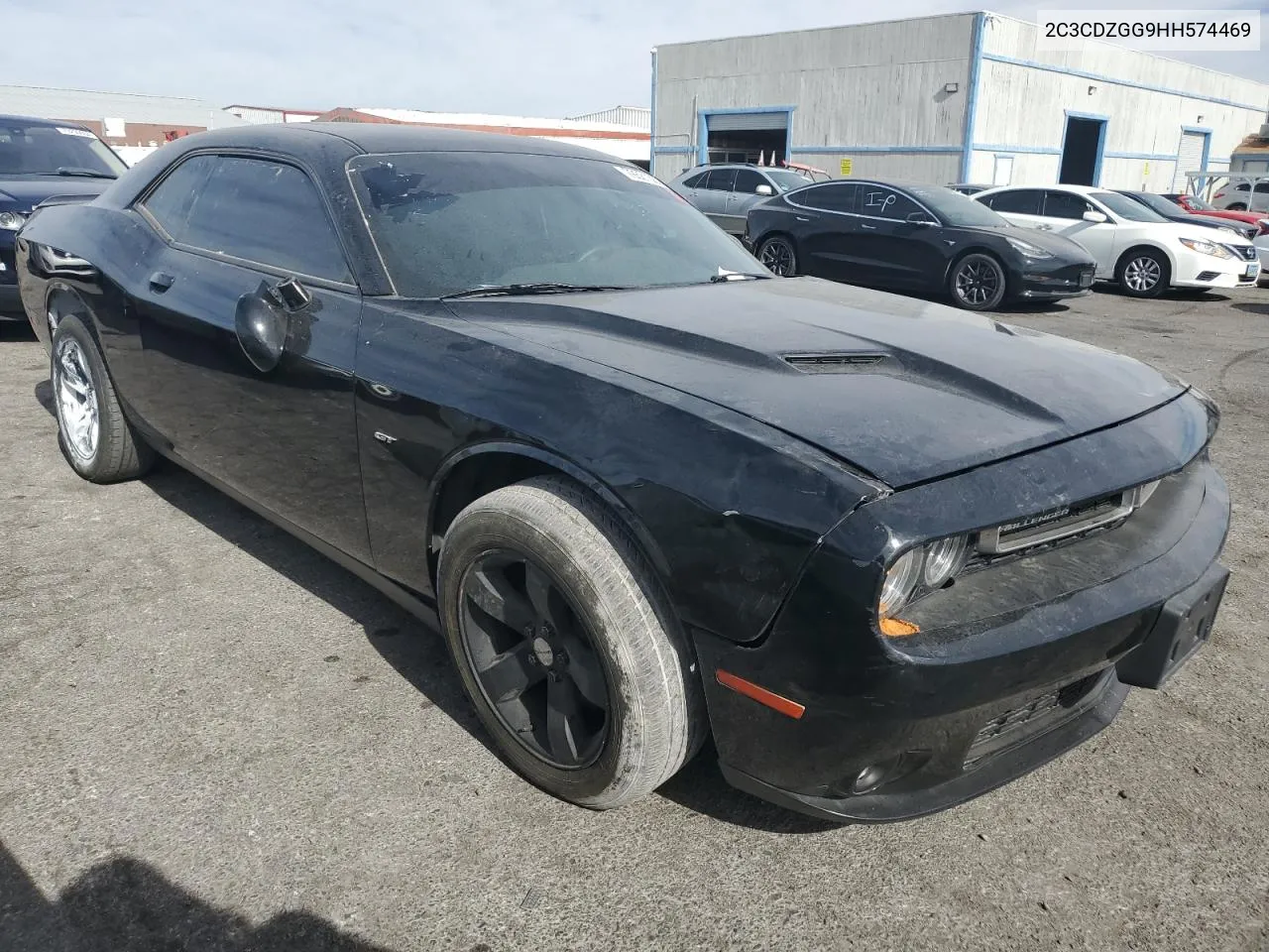 2017 Dodge Challenger Gt VIN: 2C3CDZGG9HH574469 Lot: 79361384