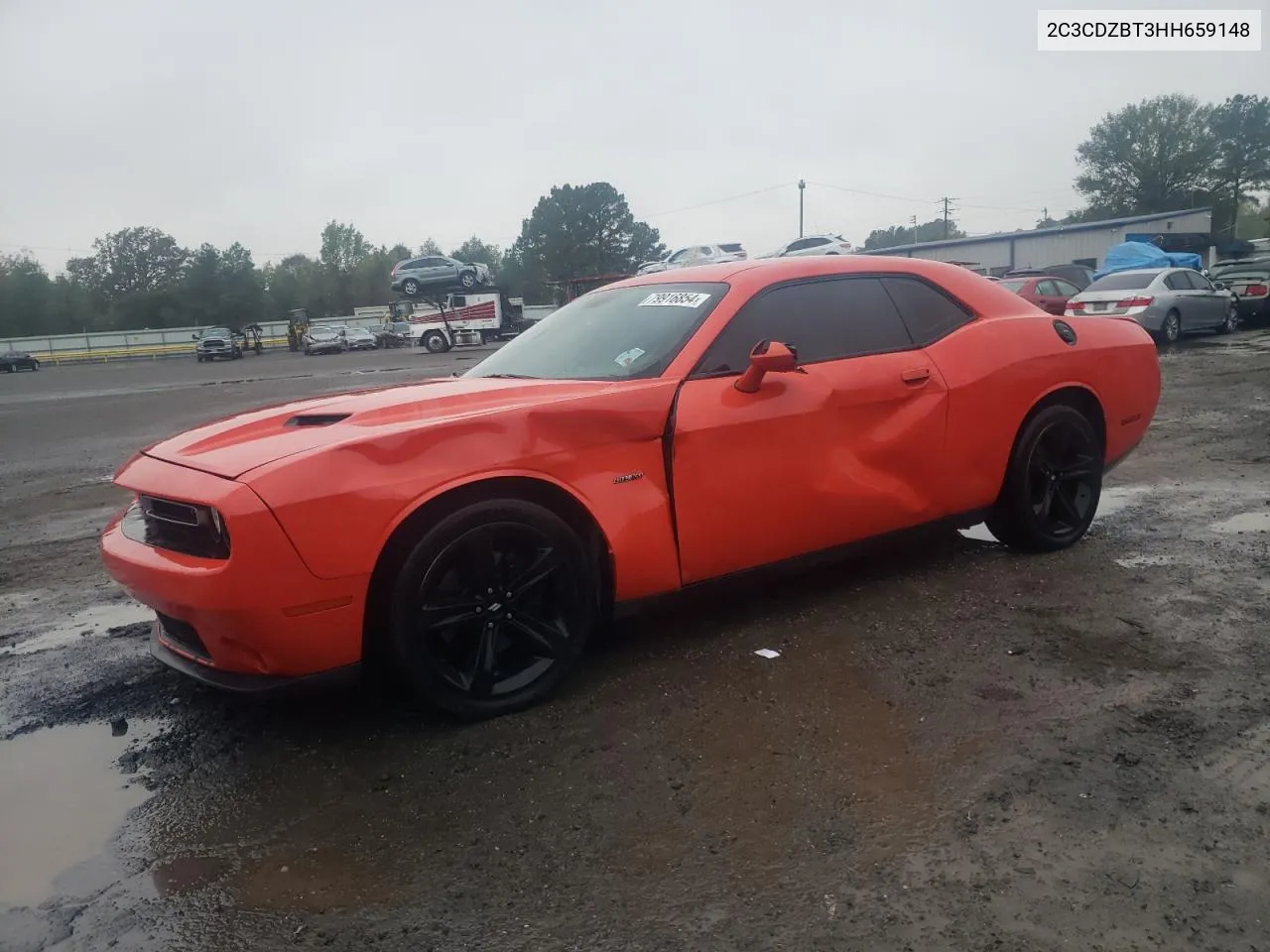 2017 Dodge Challenger R/T VIN: 2C3CDZBT3HH659148 Lot: 79916854