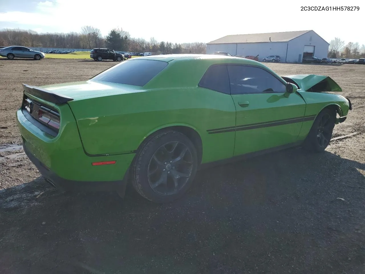 2017 Dodge Challenger Sxt VIN: 2C3CDZAG1HH578279 Lot: 80166144