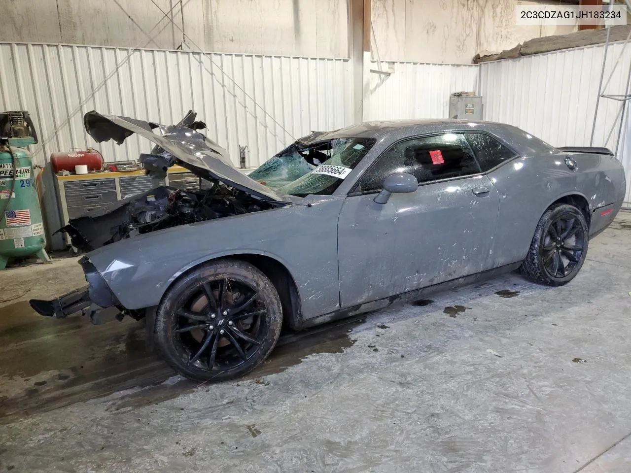 2C3CDZAG1JH183234 2018 Dodge Challenger Sxt