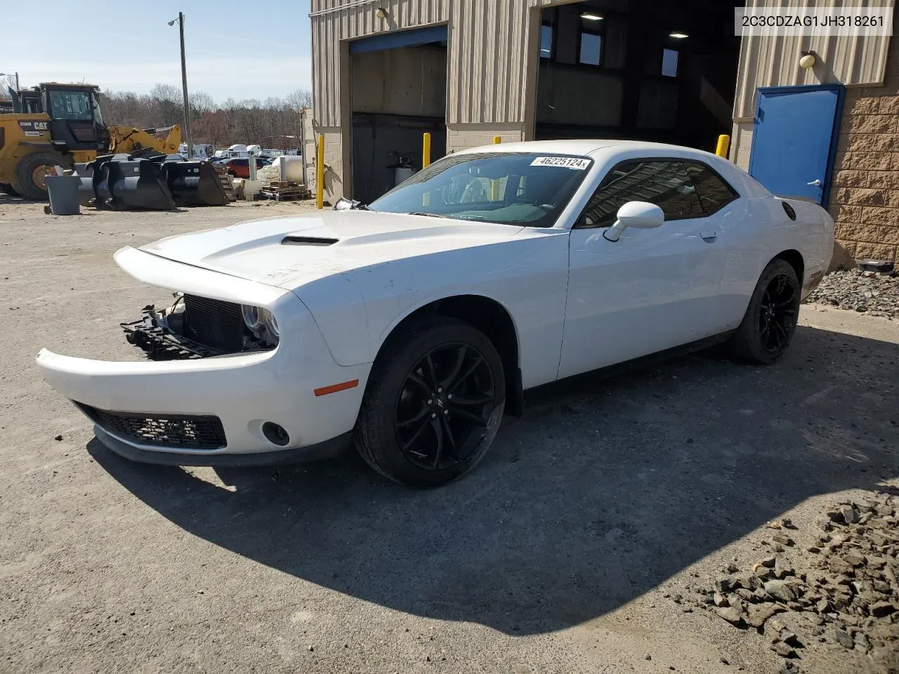 2018 Dodge Challenger Sxt VIN: 2C3CDZAG1JH318261 Lot: 46225124