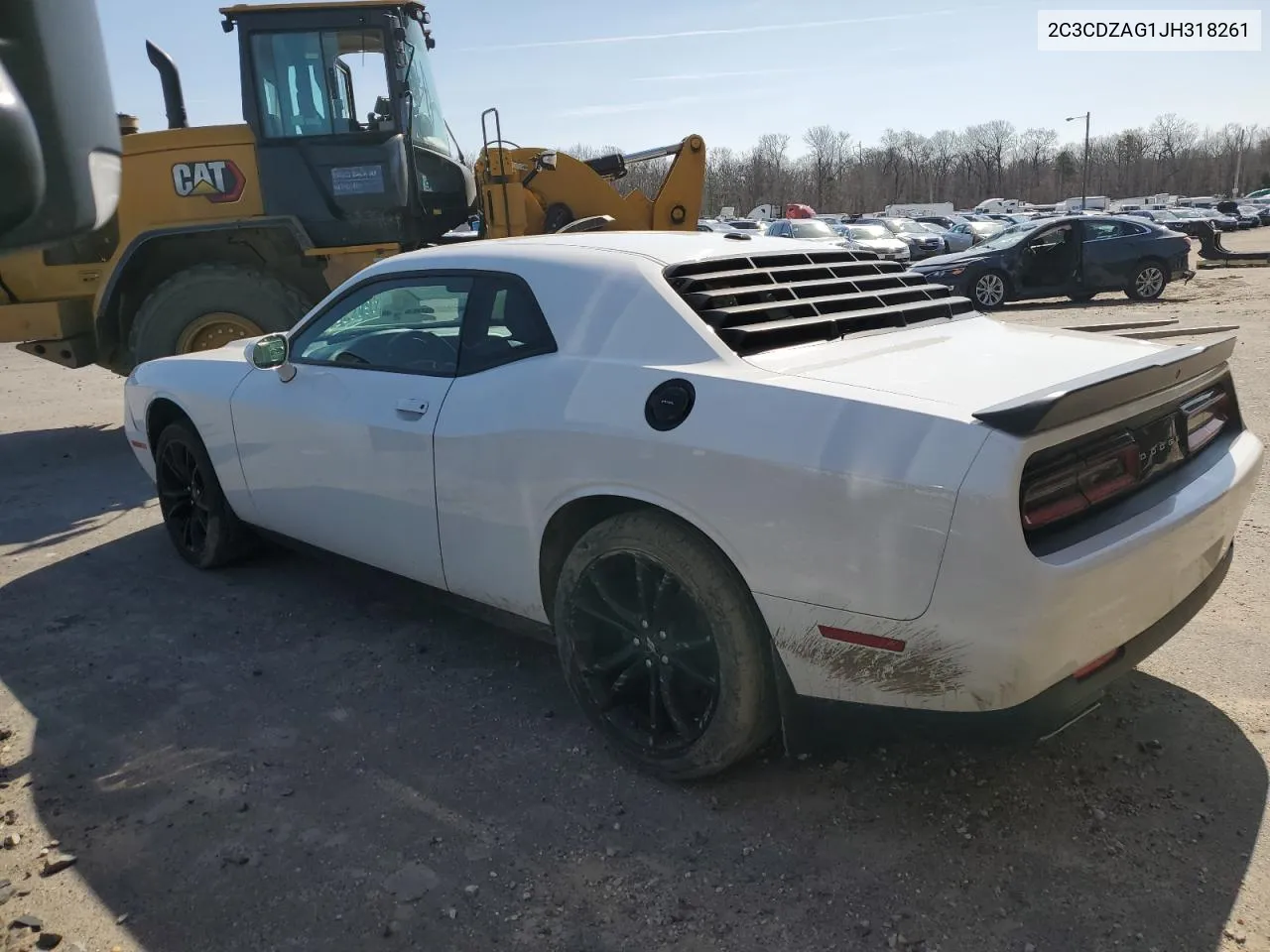 2C3CDZAG1JH318261 2018 Dodge Challenger Sxt