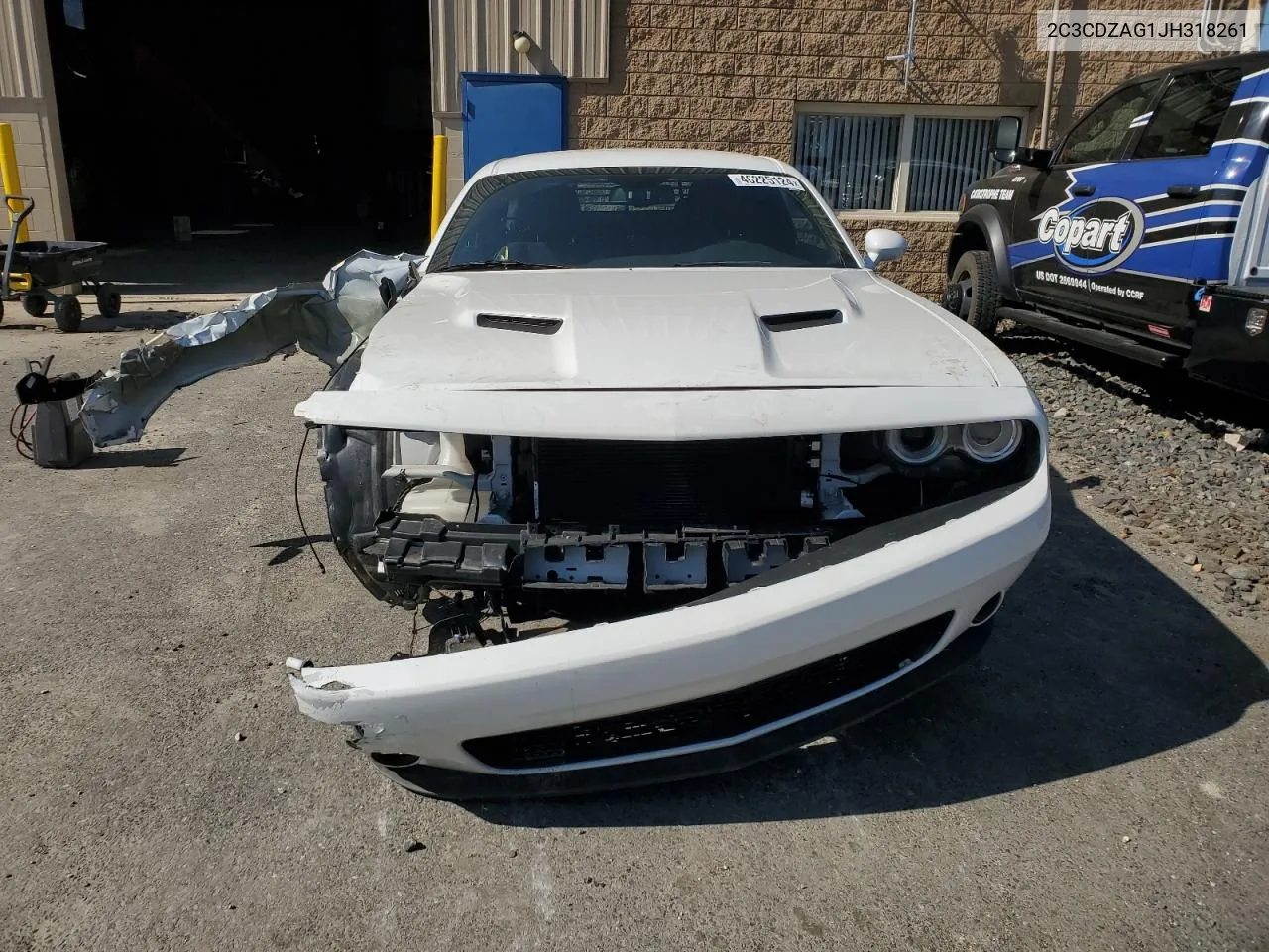 2018 Dodge Challenger Sxt VIN: 2C3CDZAG1JH318261 Lot: 46225124