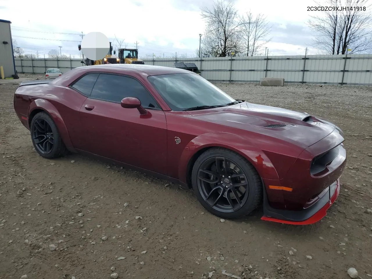 2018 Dodge Challenger Srt Hellcat VIN: 2C3CDZC9XJH141918 Lot: 52681684