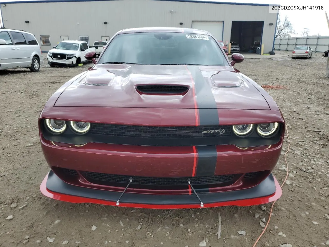 2C3CDZC9XJH141918 2018 Dodge Challenger Srt Hellcat