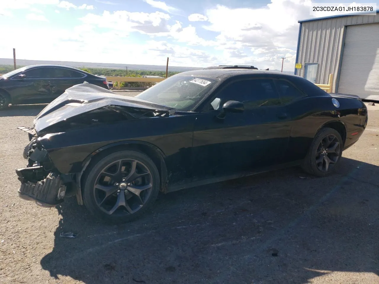 2018 Dodge Challenger Sxt VIN: 2C3CDZAG1JH183878 Lot: 54277654