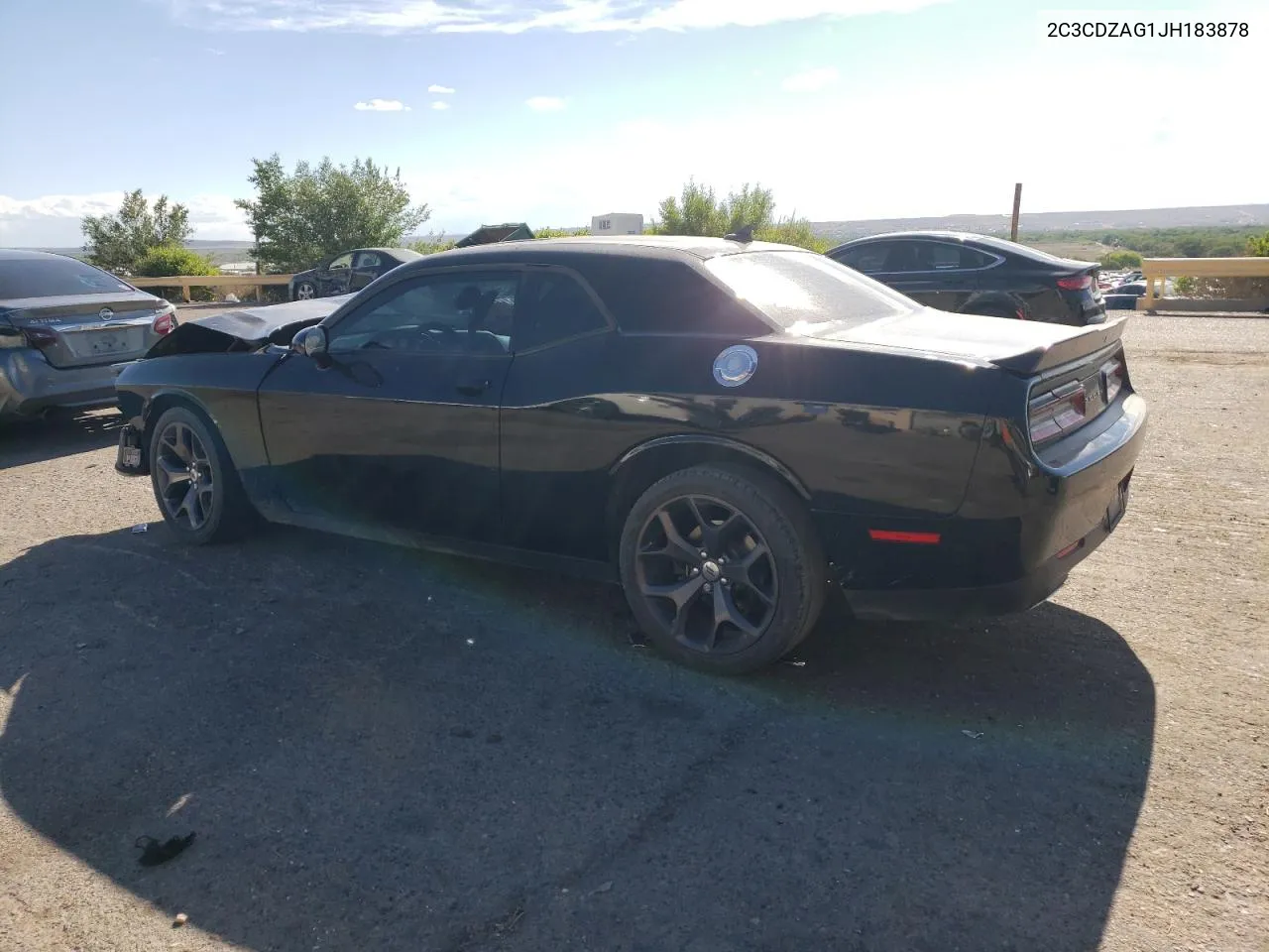 2018 Dodge Challenger Sxt VIN: 2C3CDZAG1JH183878 Lot: 54277654