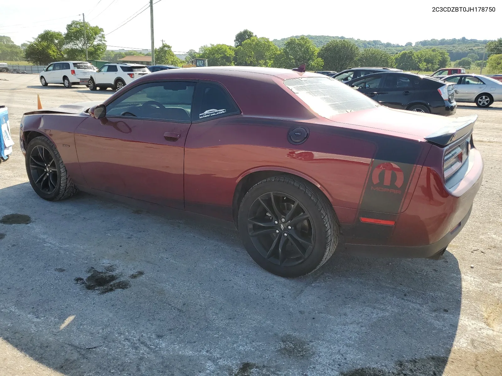 2018 Dodge Challenger R/T VIN: 2C3CDZBT0JH178750 Lot: 55613284