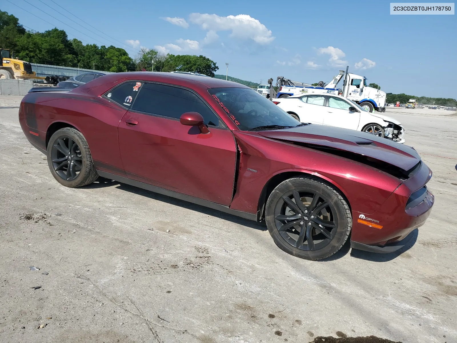 2018 Dodge Challenger R/T VIN: 2C3CDZBT0JH178750 Lot: 55613284