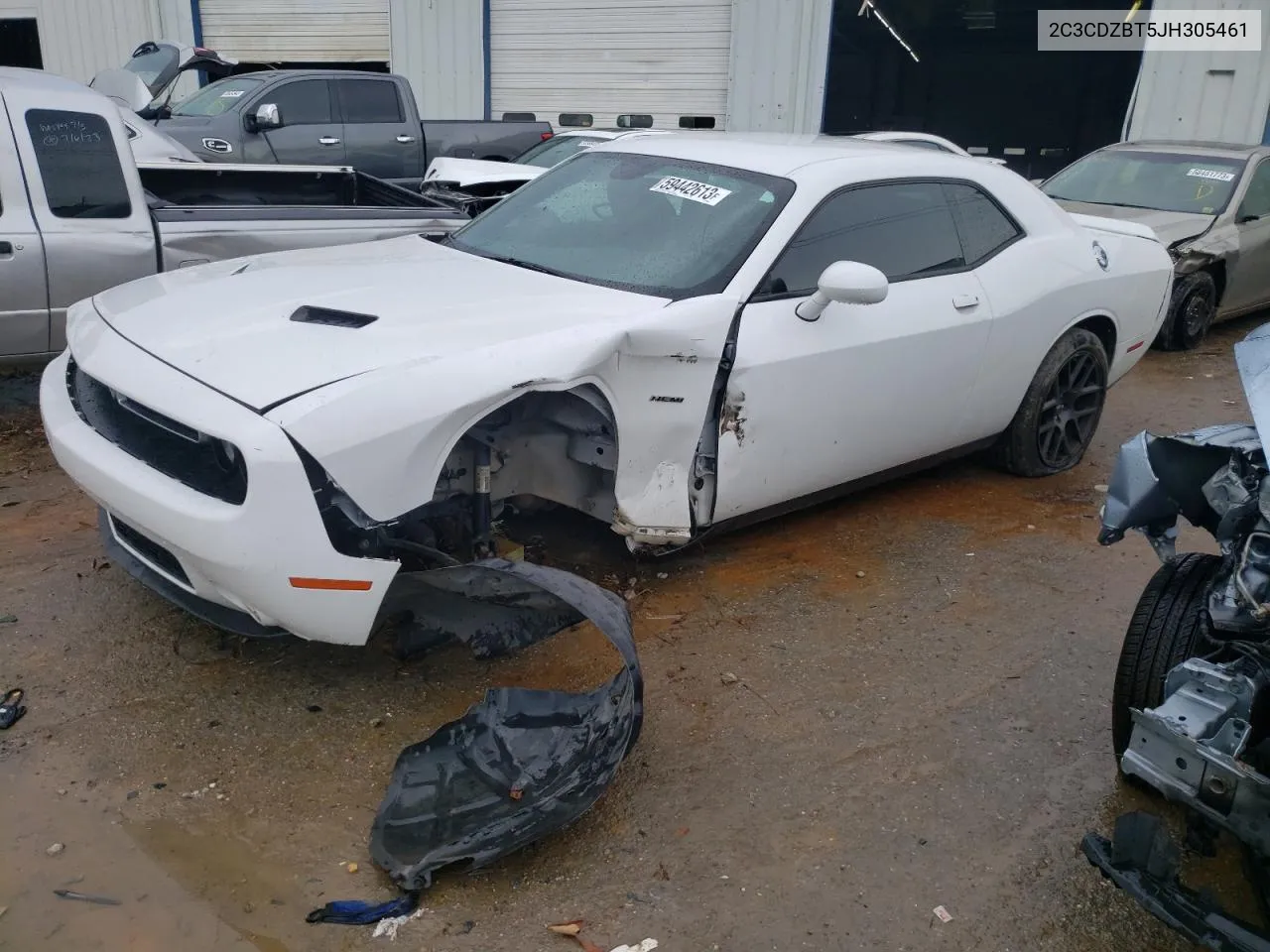 2018 Dodge Challenger R/T VIN: 2C3CDZBT5JH305461 Lot: 59442613