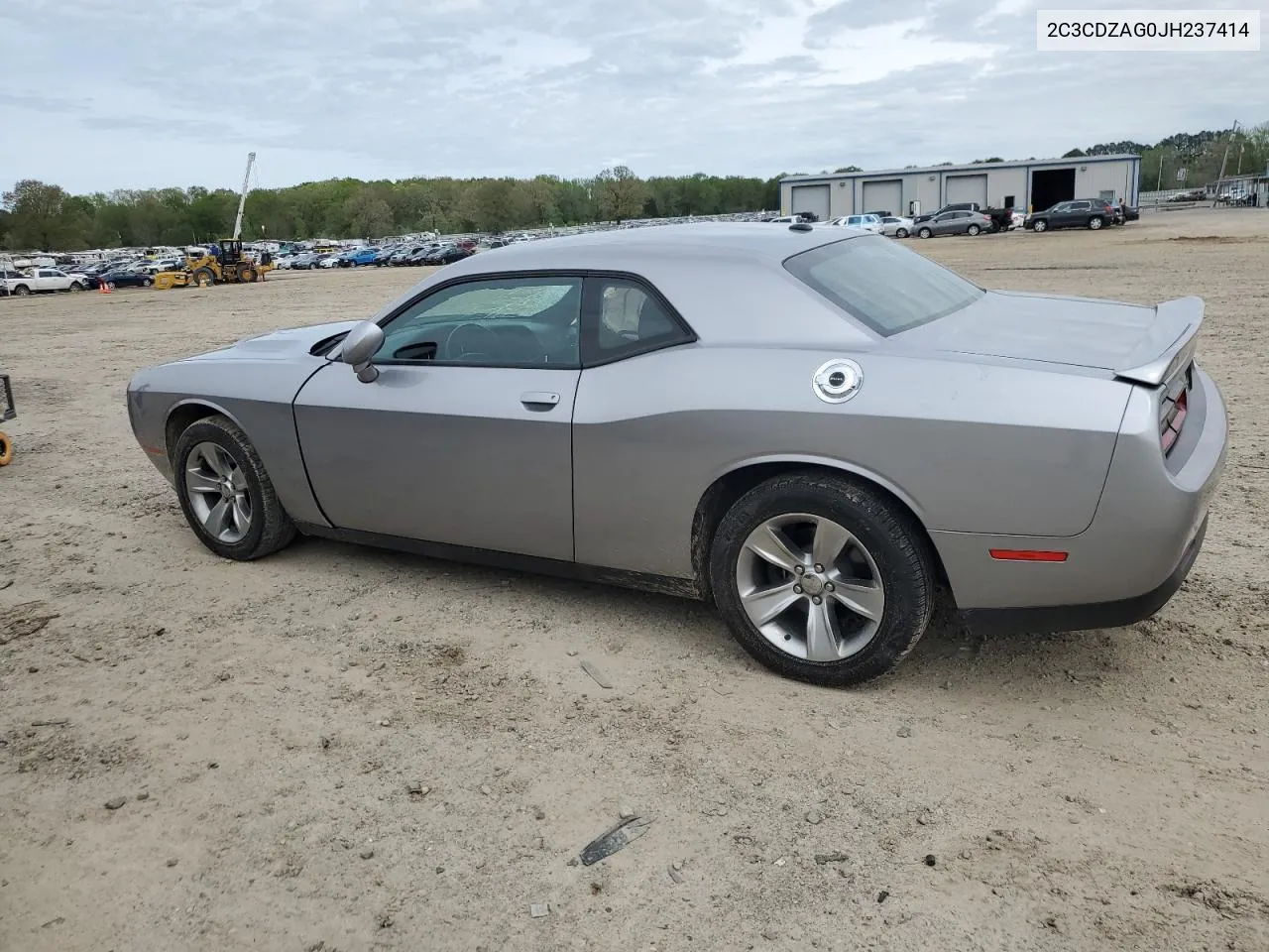 2018 Dodge Challenger Sxt VIN: 2C3CDZAG0JH237414 Lot: 61378174