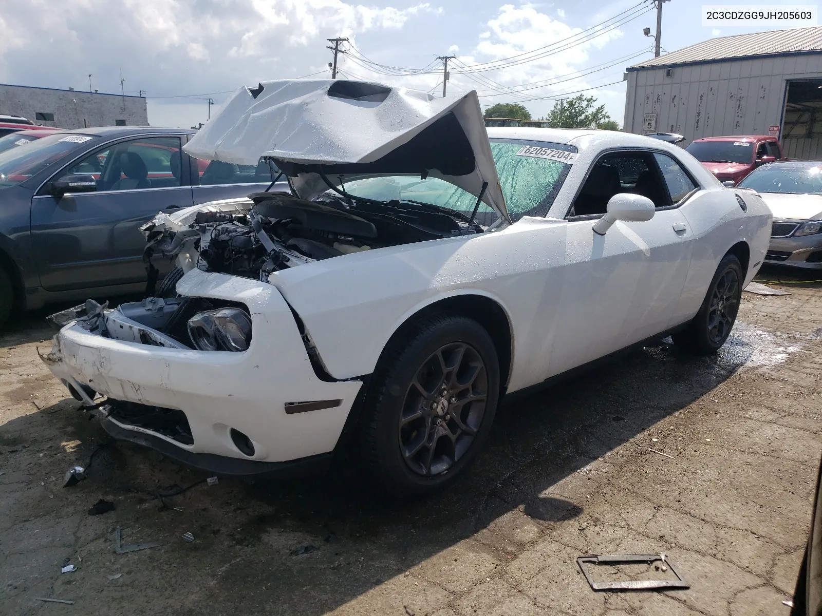 2C3CDZGG9JH205603 2018 Dodge Challenger Gt