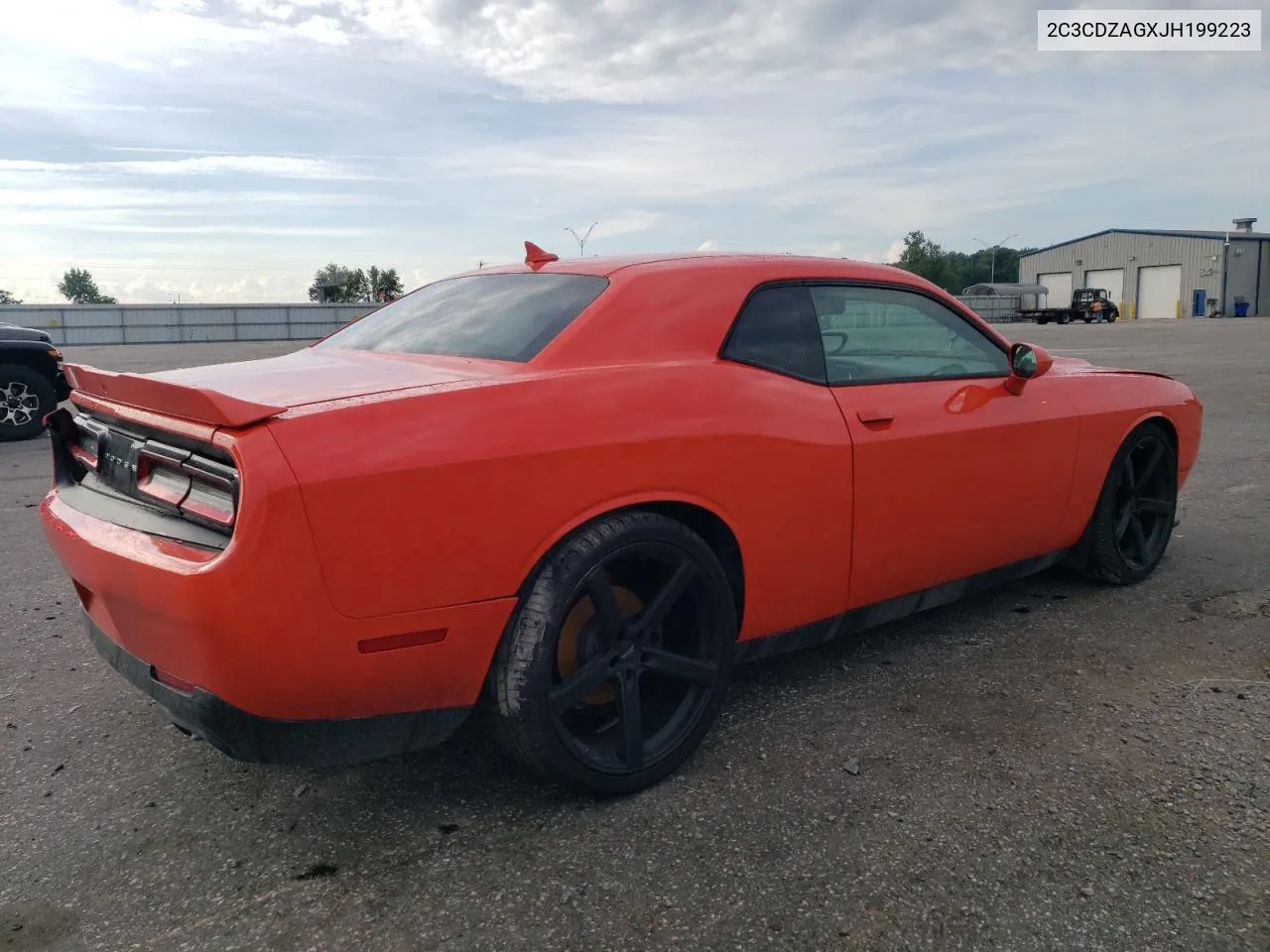 2C3CDZAGXJH199223 2018 Dodge Challenger Sxt