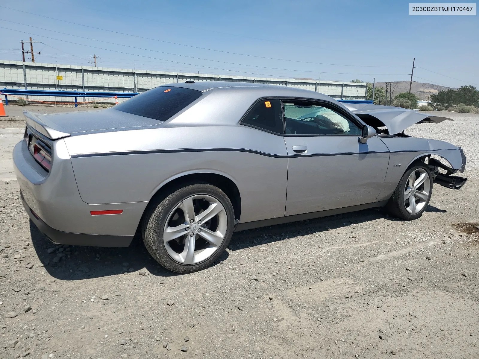 2018 Dodge Challenger R/T VIN: 2C3CDZBT9JH170467 Lot: 62561894