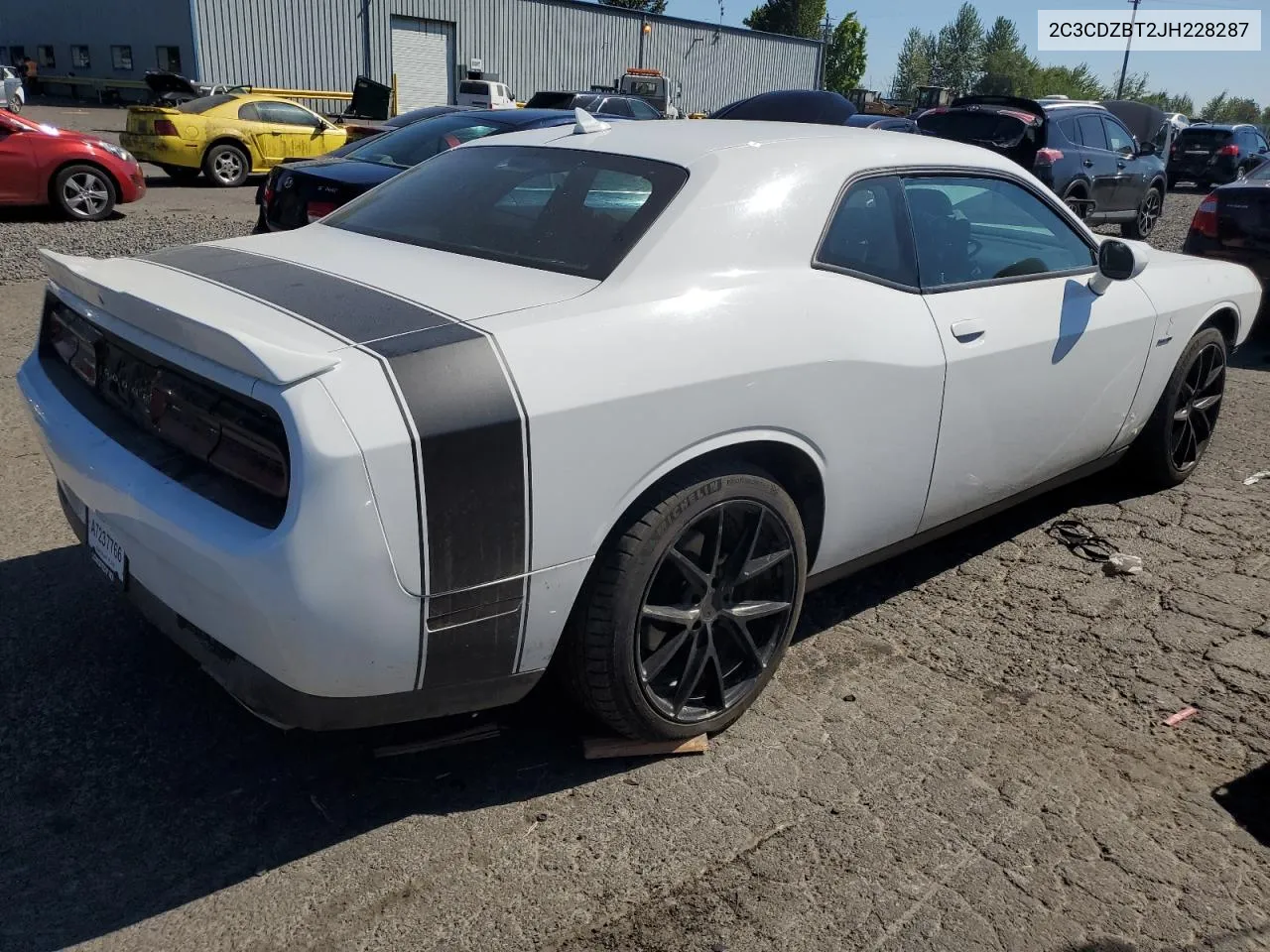 2018 Dodge Challenger R/T VIN: 2C3CDZBT2JH228287 Lot: 62993814