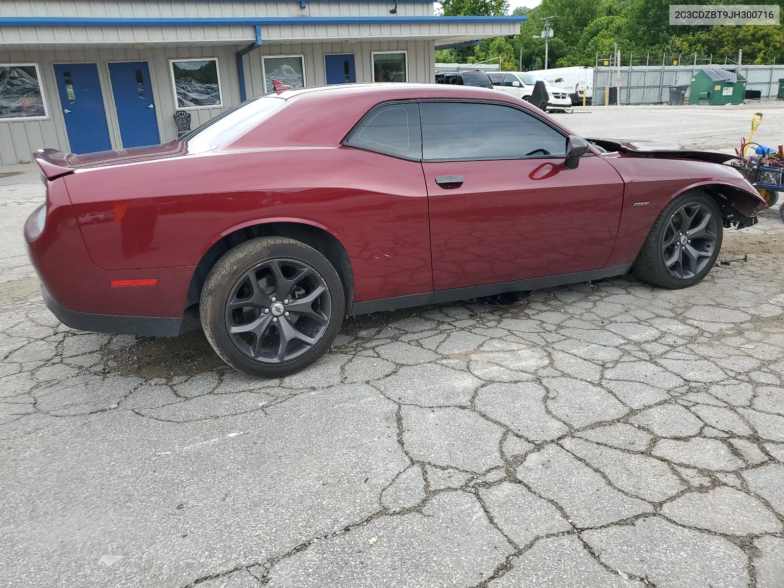 2C3CDZBT9JH300716 2018 Dodge Challenger R/T