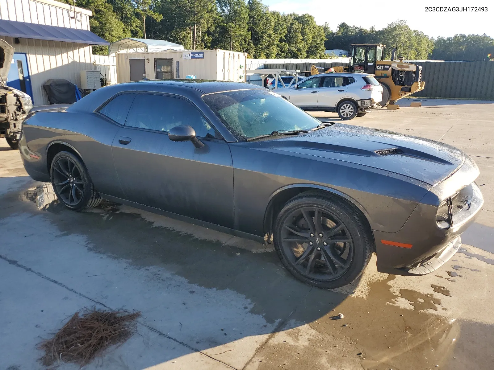 2C3CDZAG3JH172493 2018 Dodge Challenger Sxt