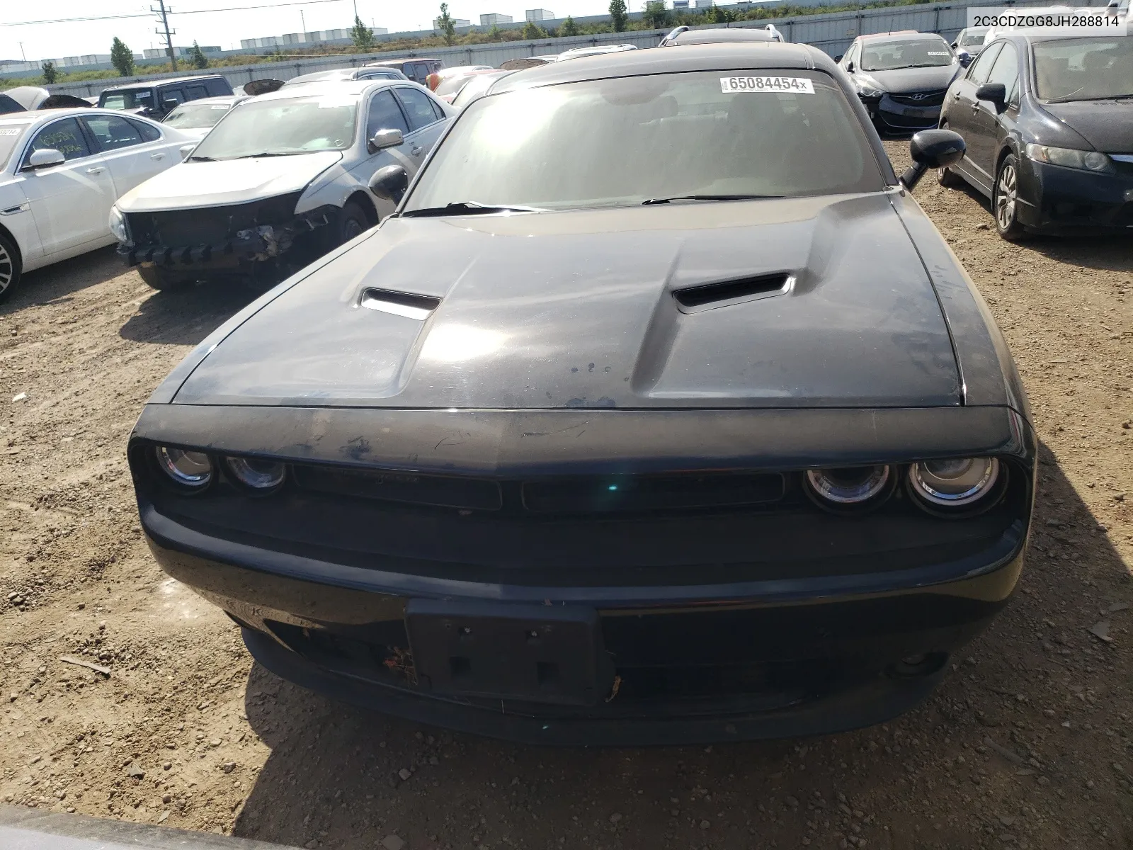 2018 Dodge Challenger Gt VIN: 2C3CDZGG8JH288814 Lot: 65084454