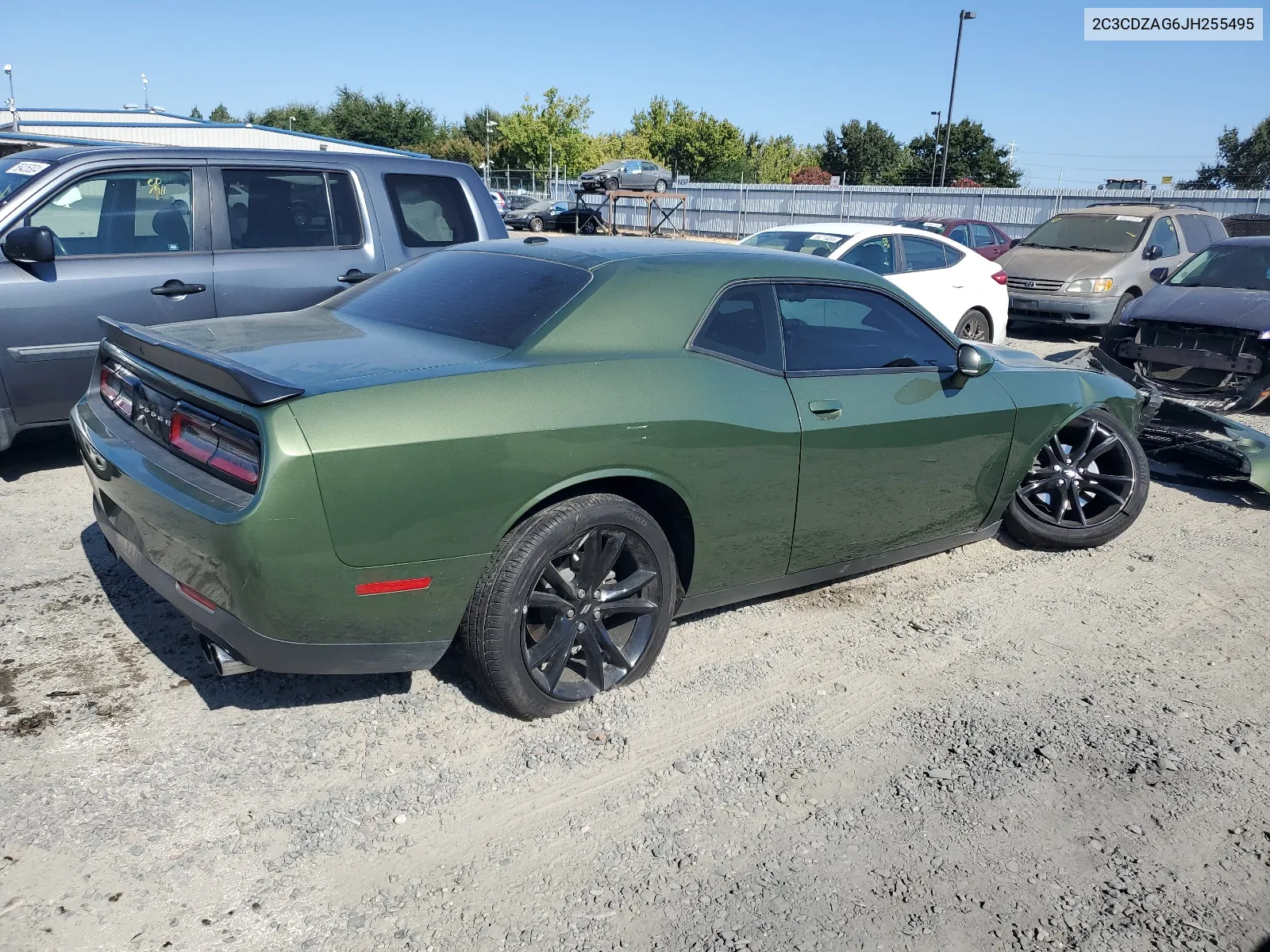 2018 Dodge Challenger Sxt VIN: 2C3CDZAG6JH255495 Lot: 65292974