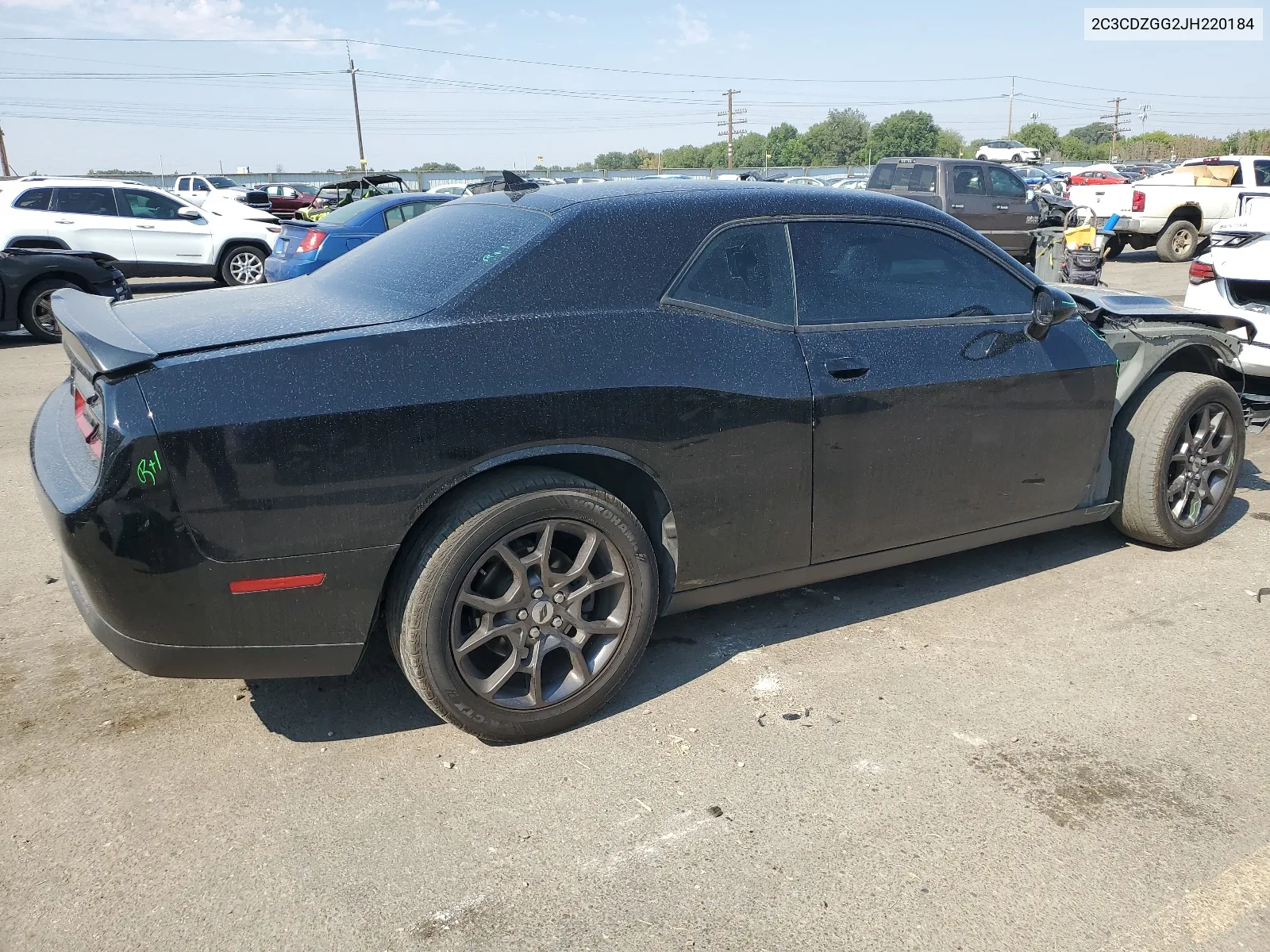 2018 Dodge Challenger Gt VIN: 2C3CDZGG2JH220184 Lot: 65451474