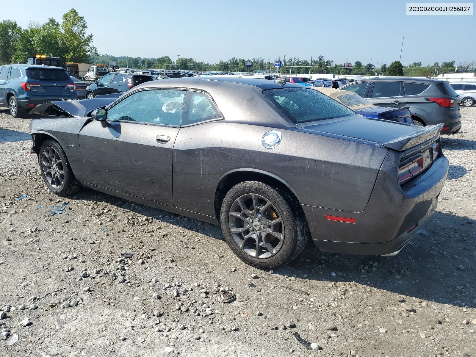 2018 Dodge Challenger Gt VIN: 2C3CDZGG0JH256827 Lot: 65464584