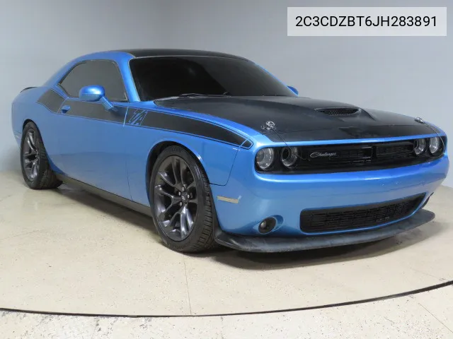 2C3CDZBT6JH283891 2018 Dodge Challenger R/T