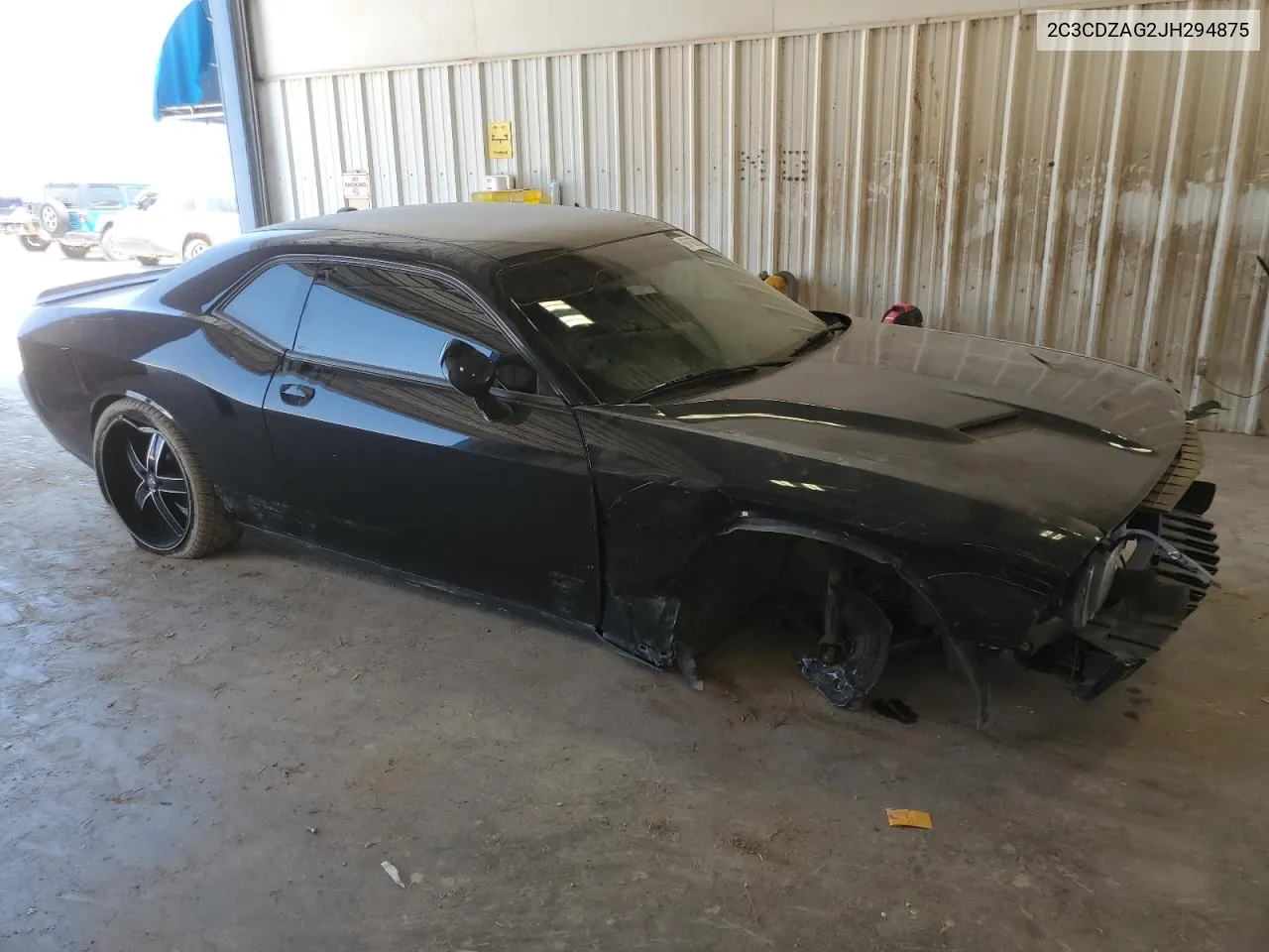 2018 Dodge Challenger Sxt VIN: 2C3CDZAG2JH294875 Lot: 66105274