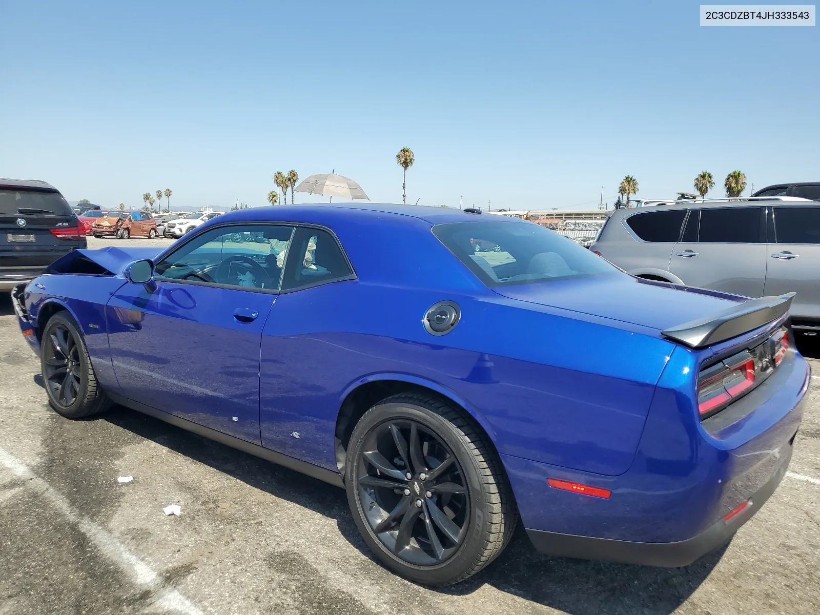 2018 Dodge Challenger R/T VIN: 2C3CDZBT4JH333543 Lot: 66248244