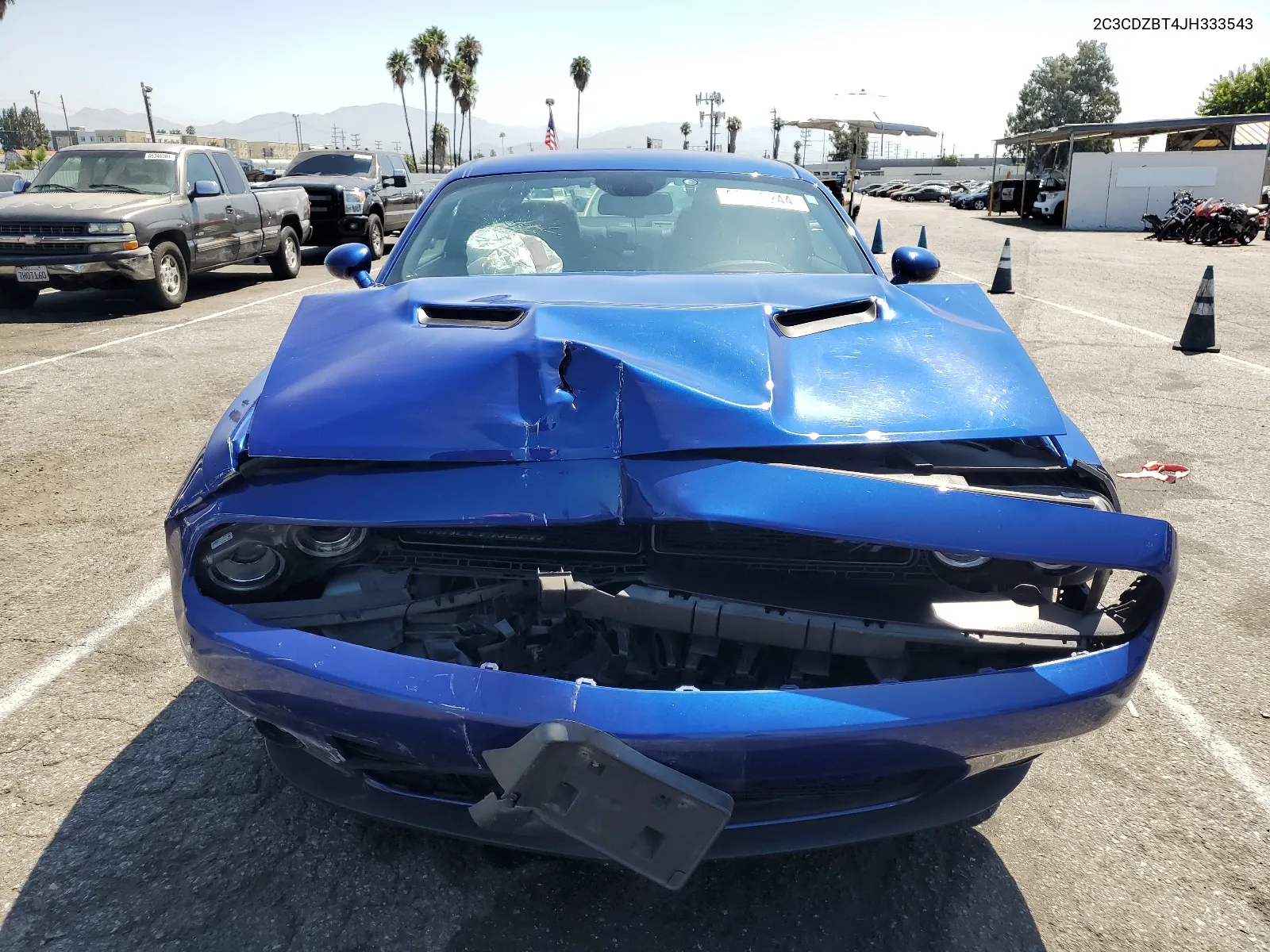 2018 Dodge Challenger R/T VIN: 2C3CDZBT4JH333543 Lot: 66248244