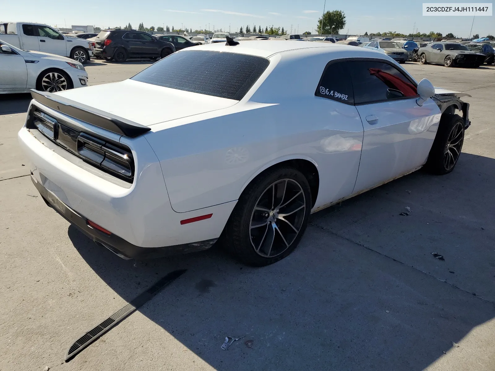 2C3CDZFJ4JH111447 2018 Dodge Challenger R/T 392