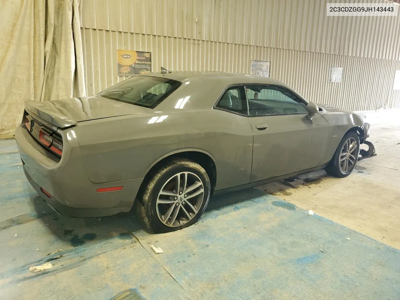 2018 Dodge Challenger Gt VIN: 2C3CDZGG9JH143443 Lot: 66525714