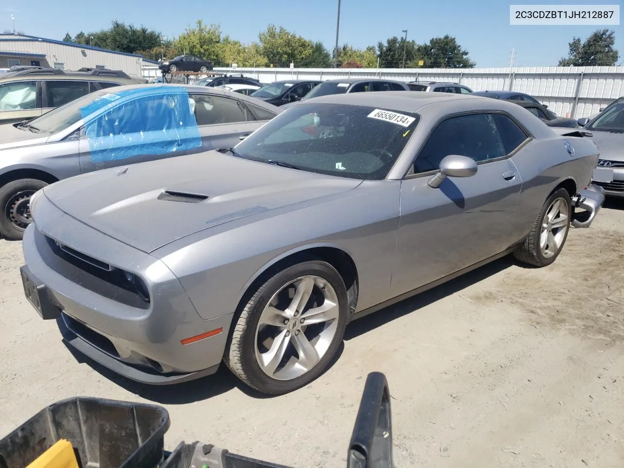 2018 Dodge Challenger R/T VIN: 2C3CDZBT1JH212887 Lot: 66550134