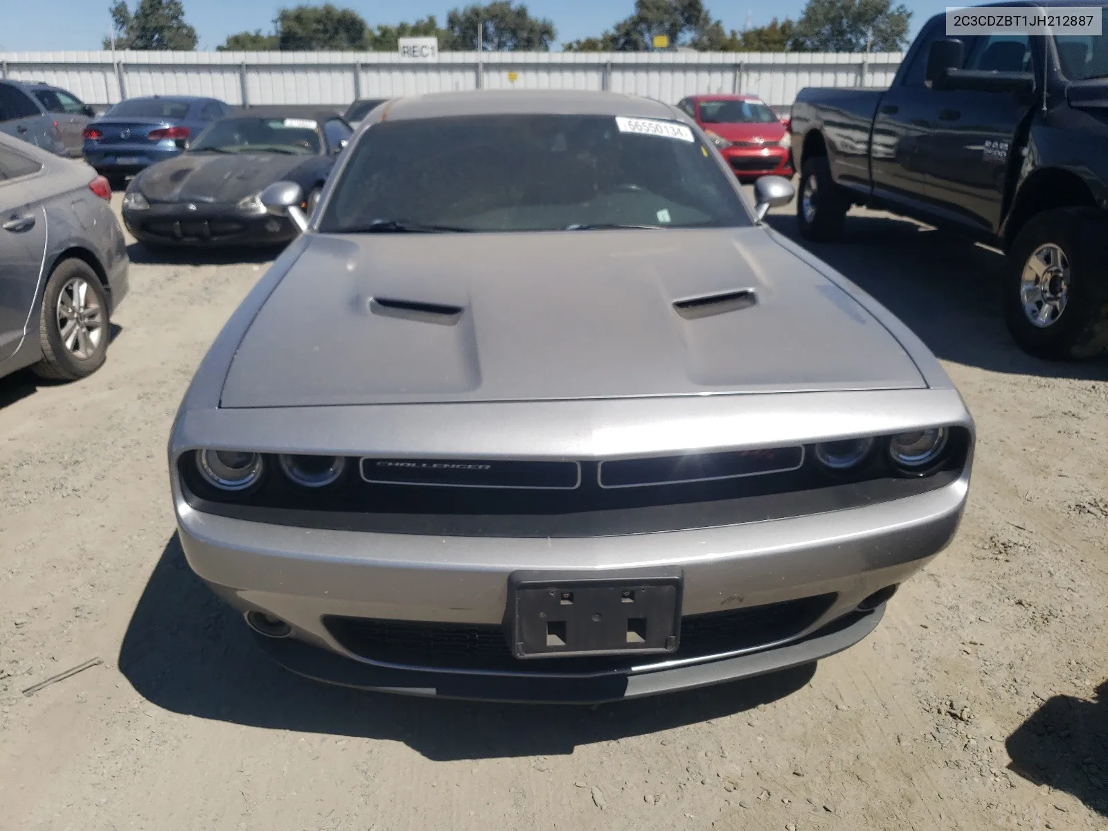 2018 Dodge Challenger R/T VIN: 2C3CDZBT1JH212887 Lot: 66550134