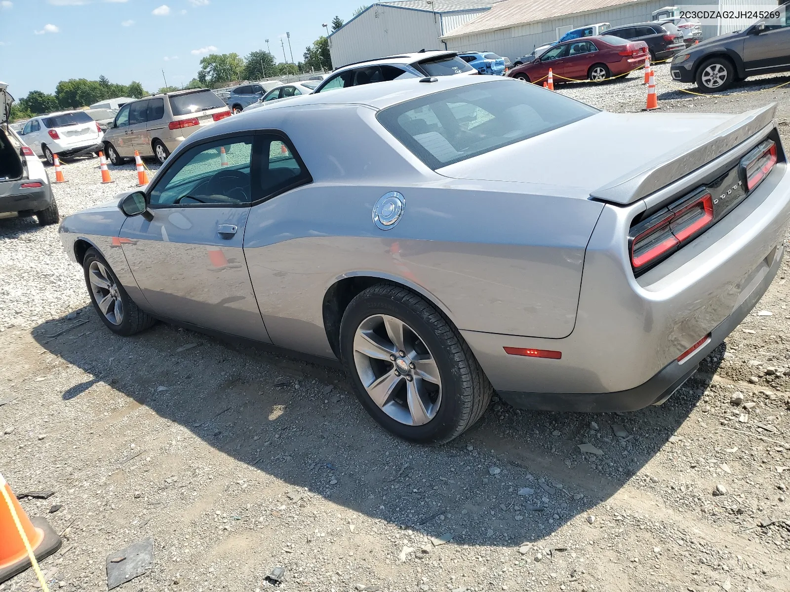 2018 Dodge Challenger Sxt VIN: 2C3CDZAG2JH245269 Lot: 66909664