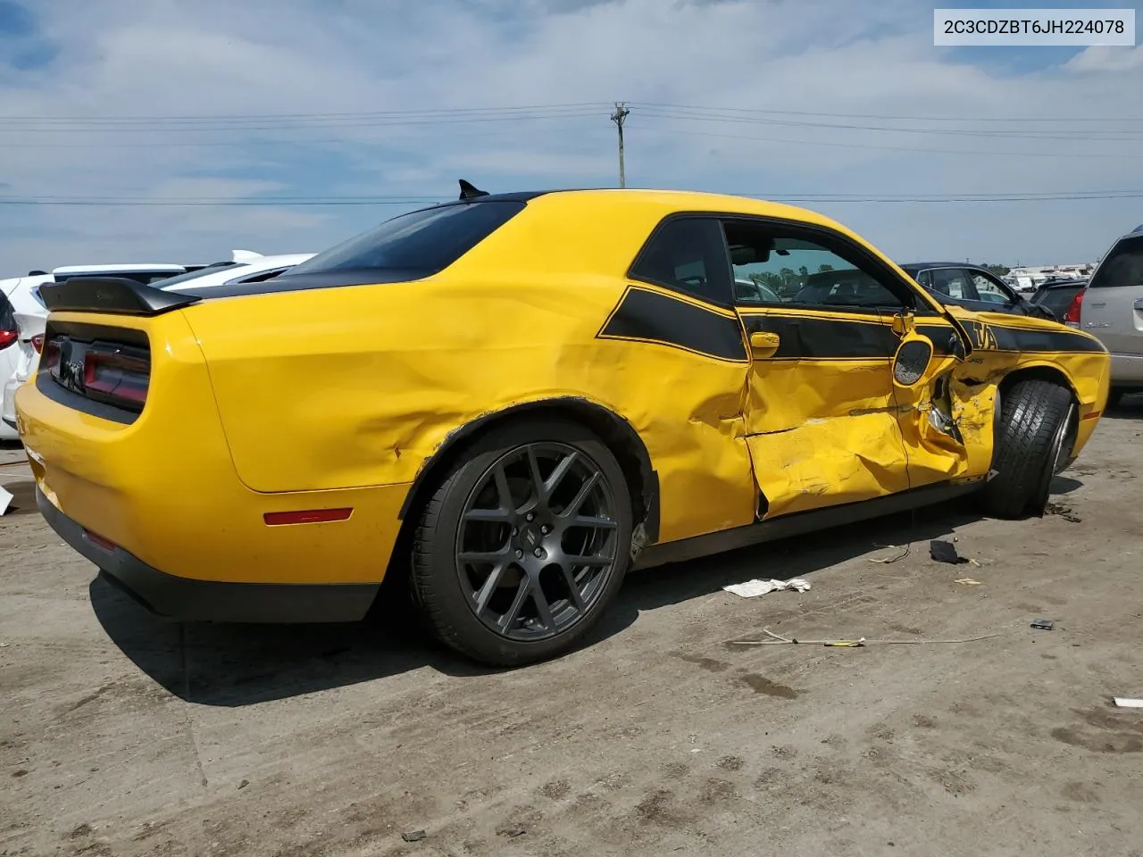 2C3CDZBT6JH224078 2018 Dodge Challenger R/T