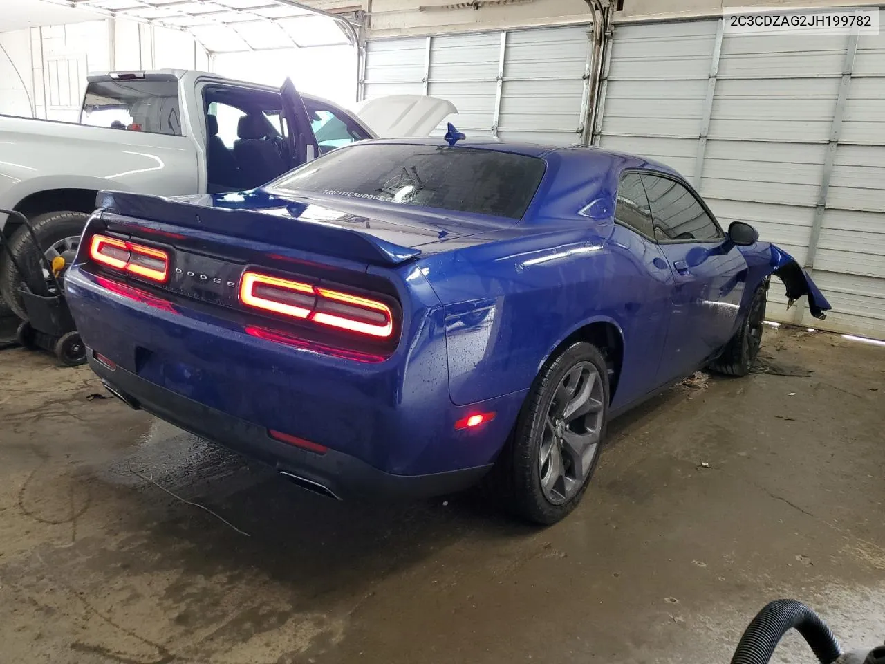 2018 Dodge Challenger Sxt VIN: 2C3CDZAG2JH199782 Lot: 67801014