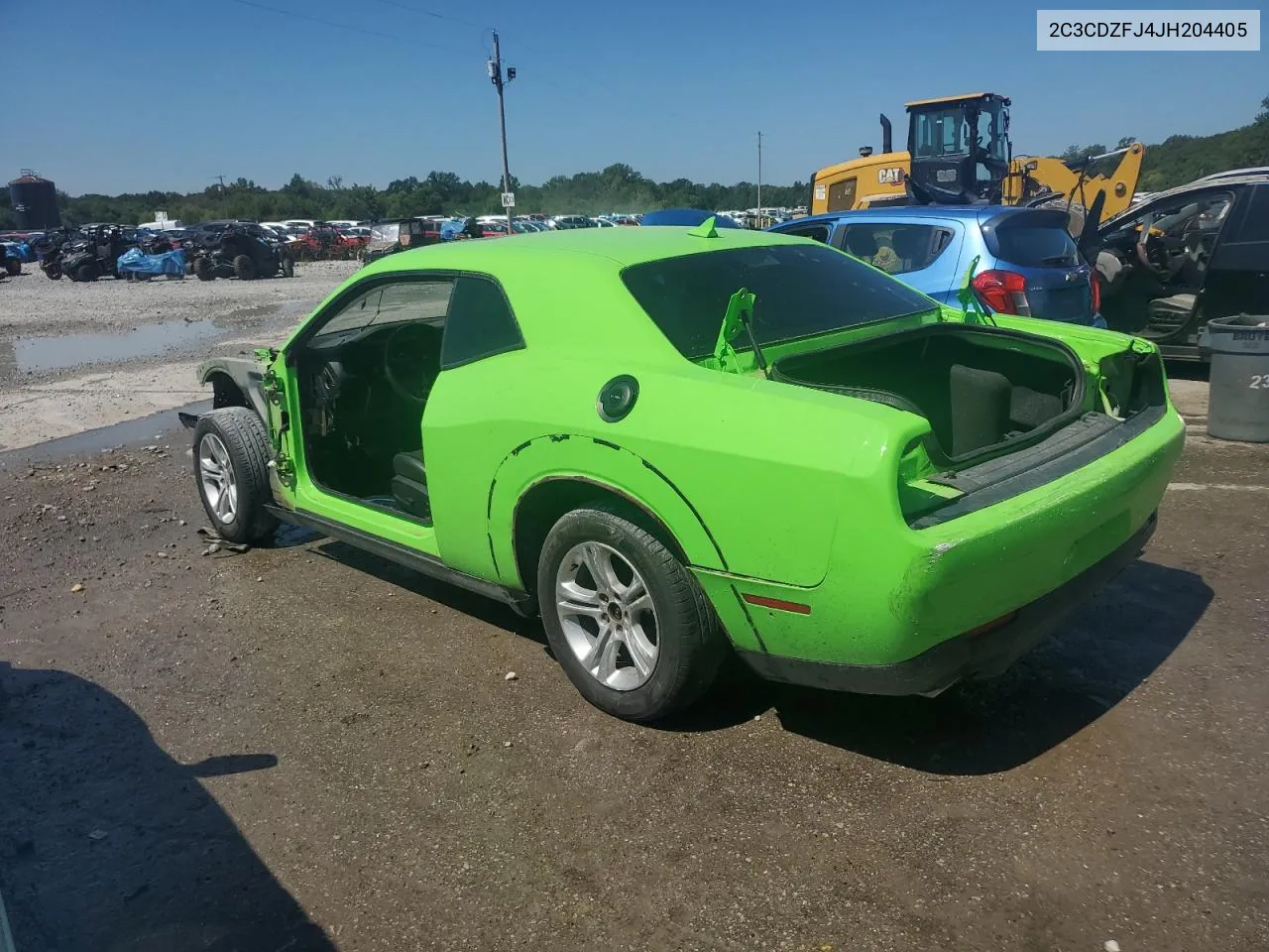 2018 Dodge Challenger R/T 392 VIN: 2C3CDZFJ4JH204405 Lot: 67853964