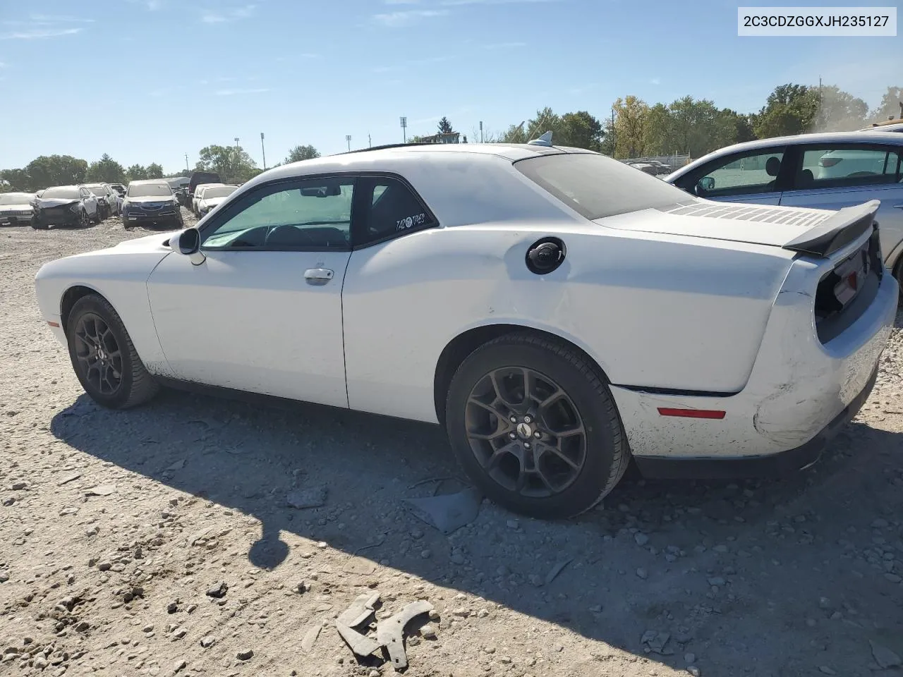 2C3CDZGGXJH235127 2018 Dodge Challenger Gt