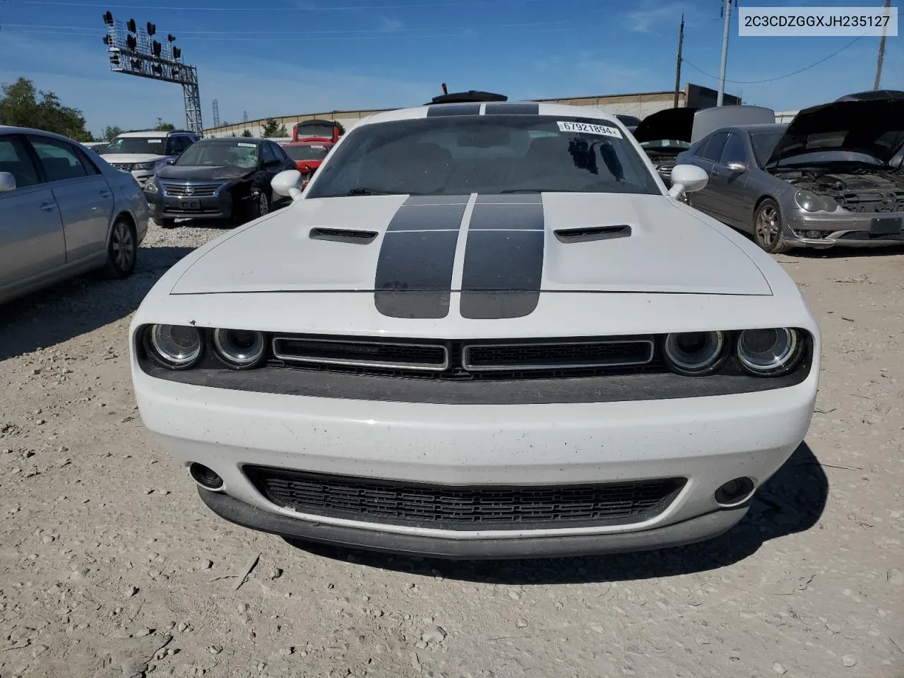 2018 Dodge Challenger Gt VIN: 2C3CDZGGXJH235127 Lot: 67921894