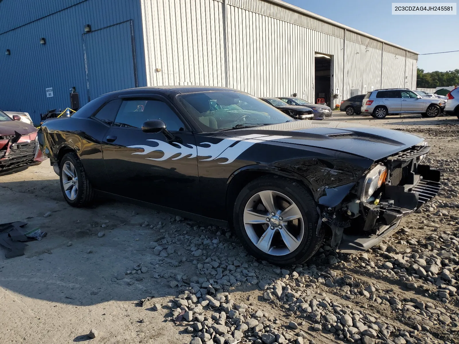 2C3CDZAG4JH245581 2018 Dodge Challenger Sxt