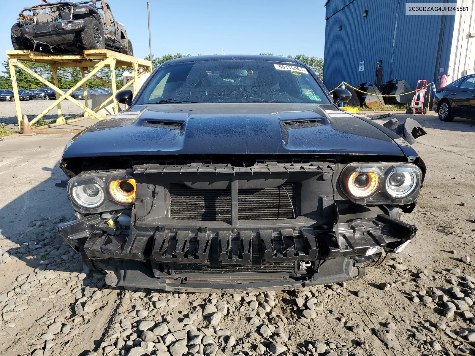 2C3CDZAG4JH245581 2018 Dodge Challenger Sxt