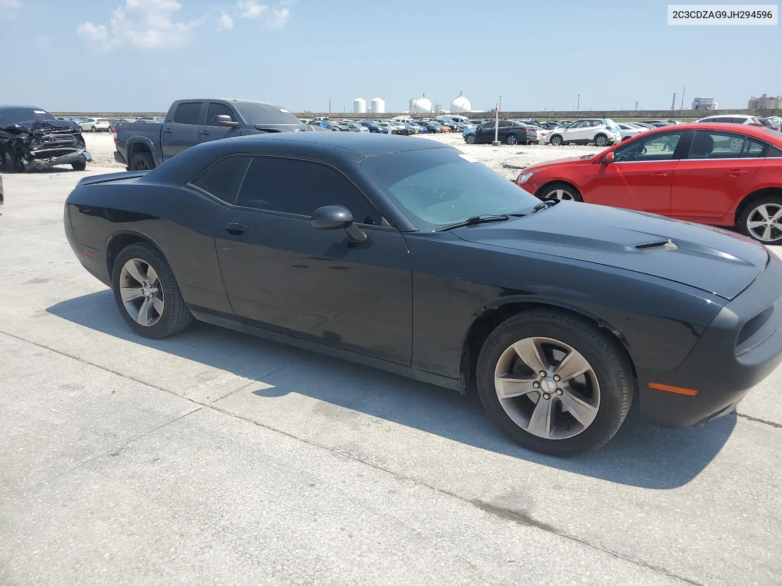 2018 Dodge Challenger Sxt VIN: 2C3CDZAG9JH294596 Lot: 68175004