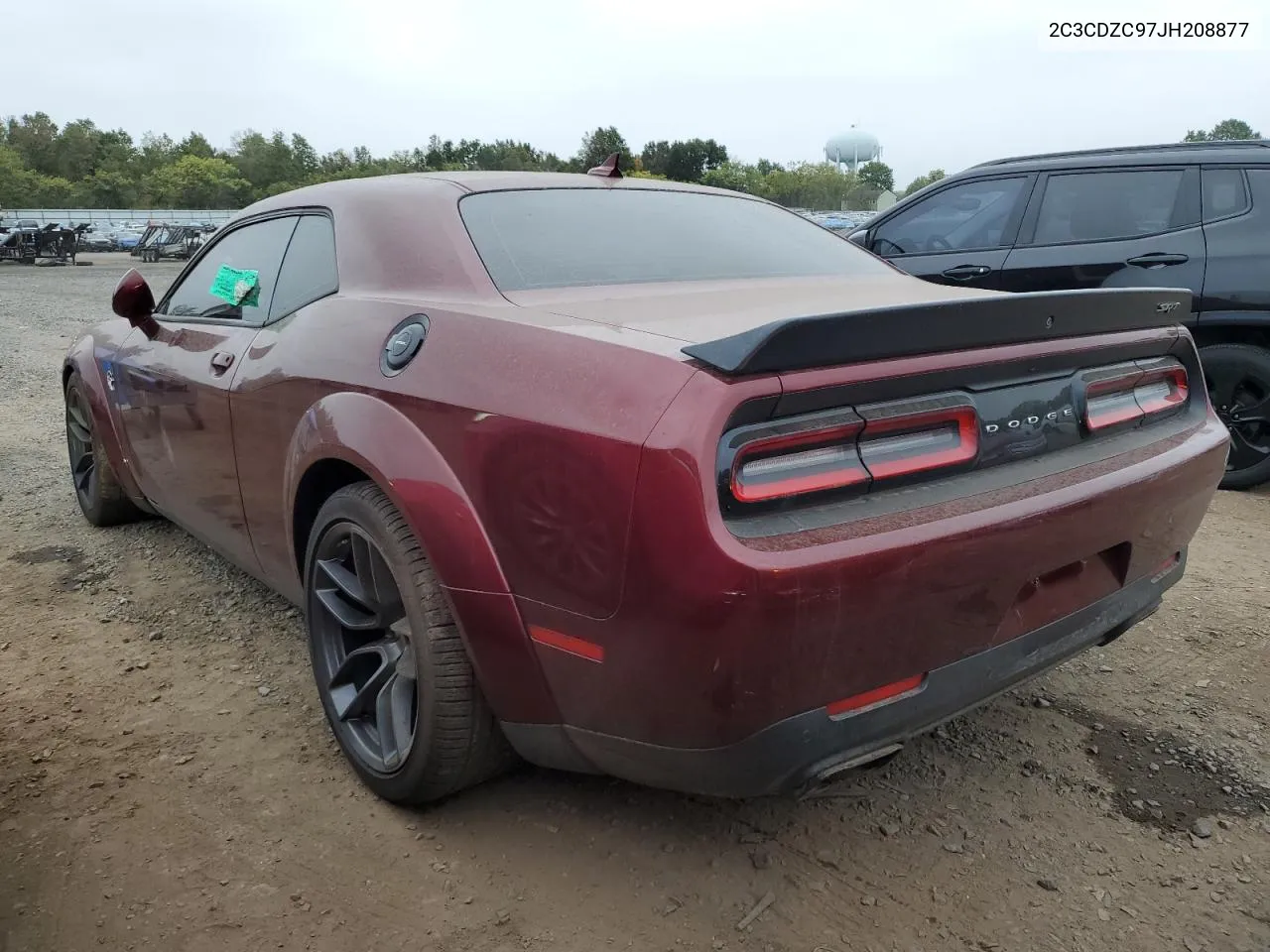 2018 Dodge Challenger Srt Hellcat VIN: 2C3CDZC97JH208877 Lot: 68181424