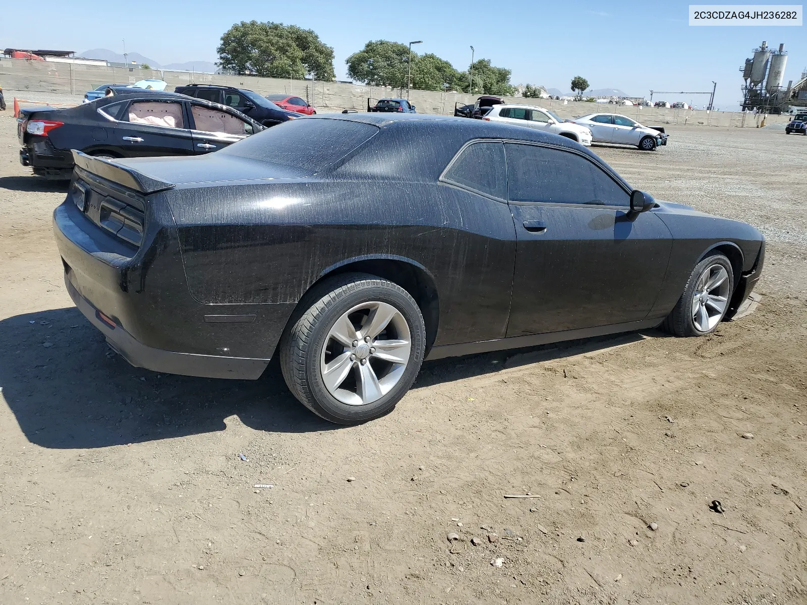 2018 Dodge Challenger Sxt VIN: 2C3CDZAG4JH236282 Lot: 68263804