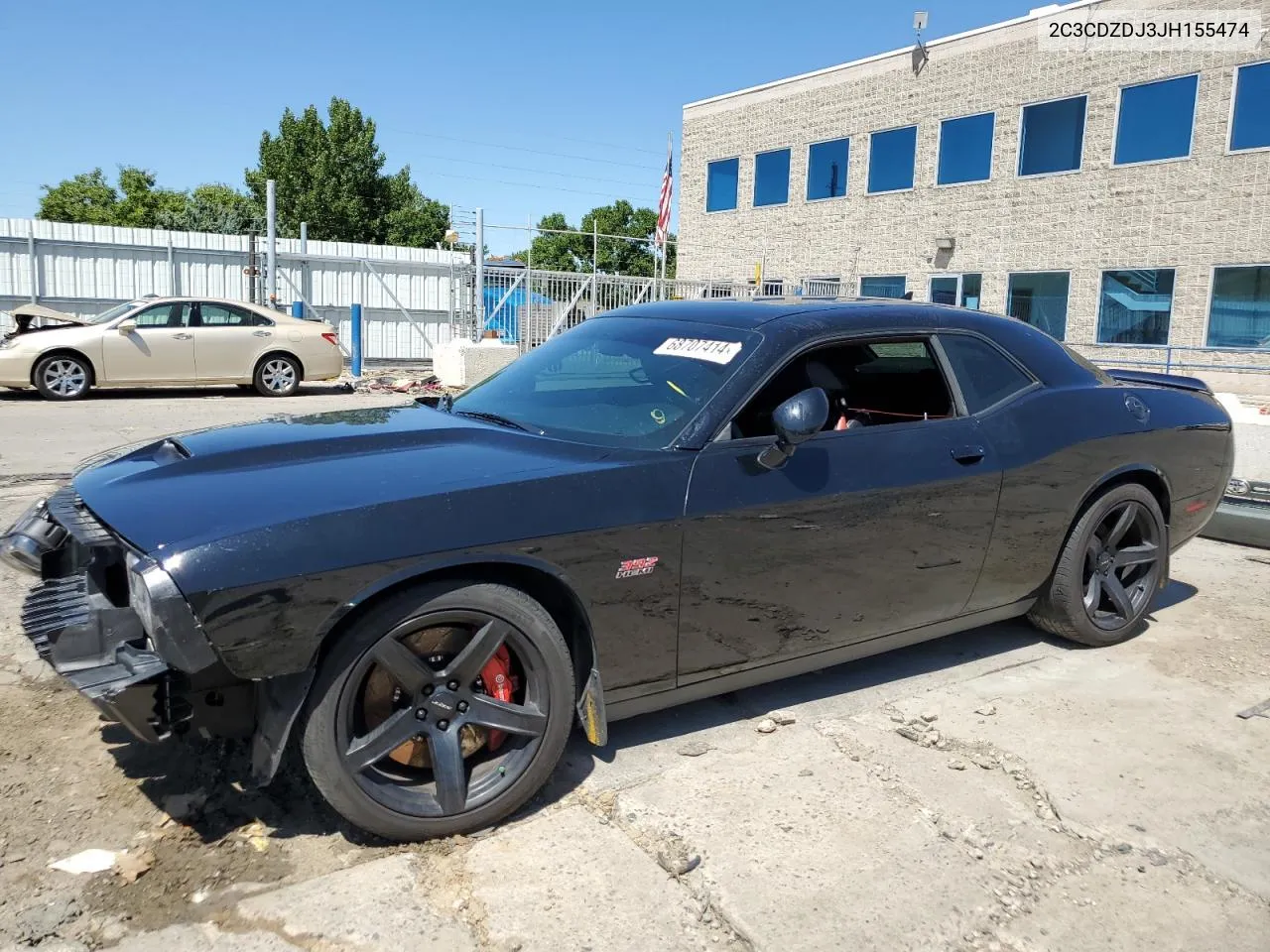 2018 Dodge Challenger Srt 392 VIN: 2C3CDZDJ3JH155474 Lot: 68707414